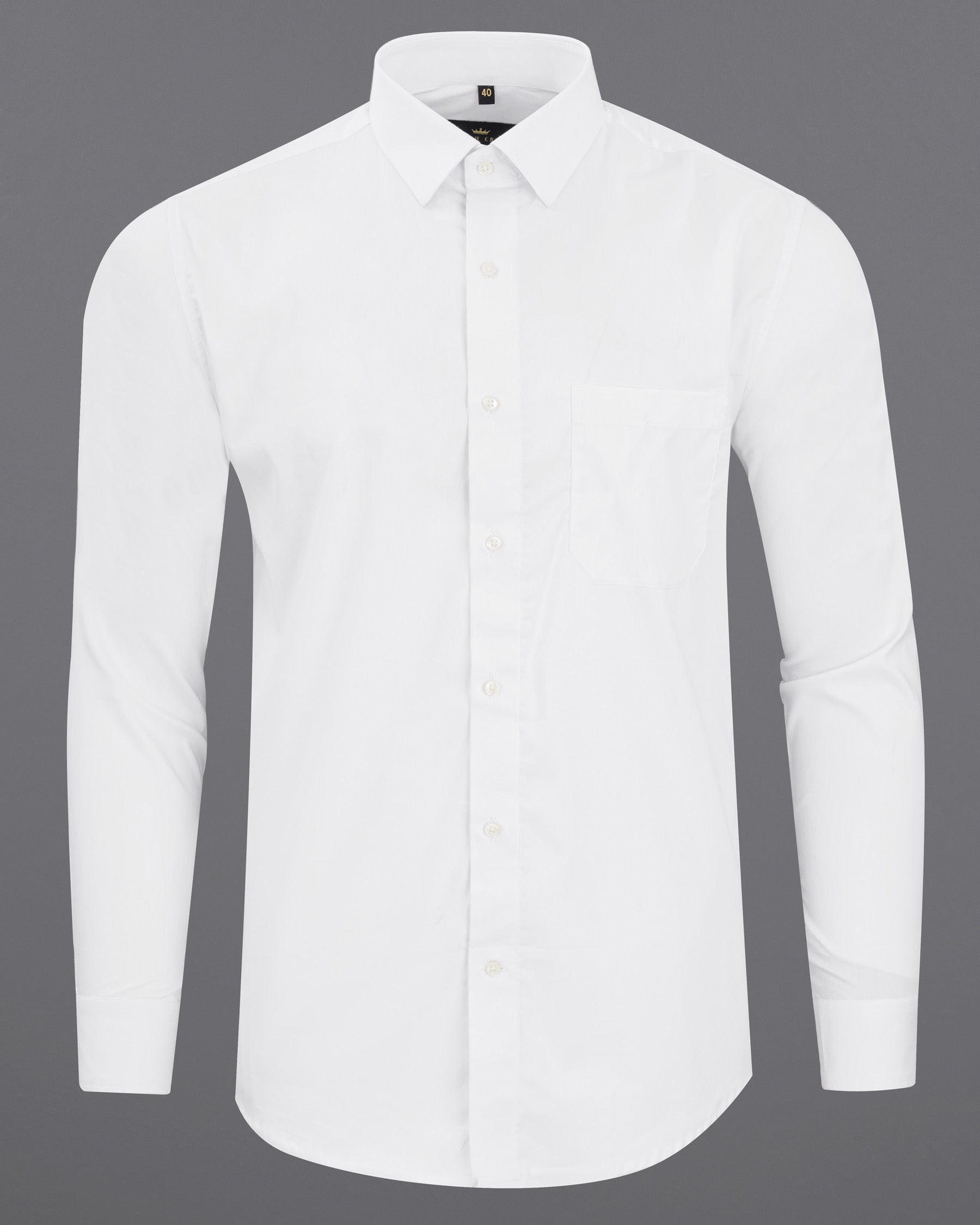 Bright White Super Soft Premium Cotton Shirt 7681-38, 7681-H-38, 7681-39,7681-H-39, 7681-40, 7681-H-40, 7681-42, 7681-H-42, 7681-44, 7681-H-44, 7681-46, 7681-H-46, 7681-48, 7681-H-48, 7681-50, 7681-H-50, 7681-52, 7681-H-52