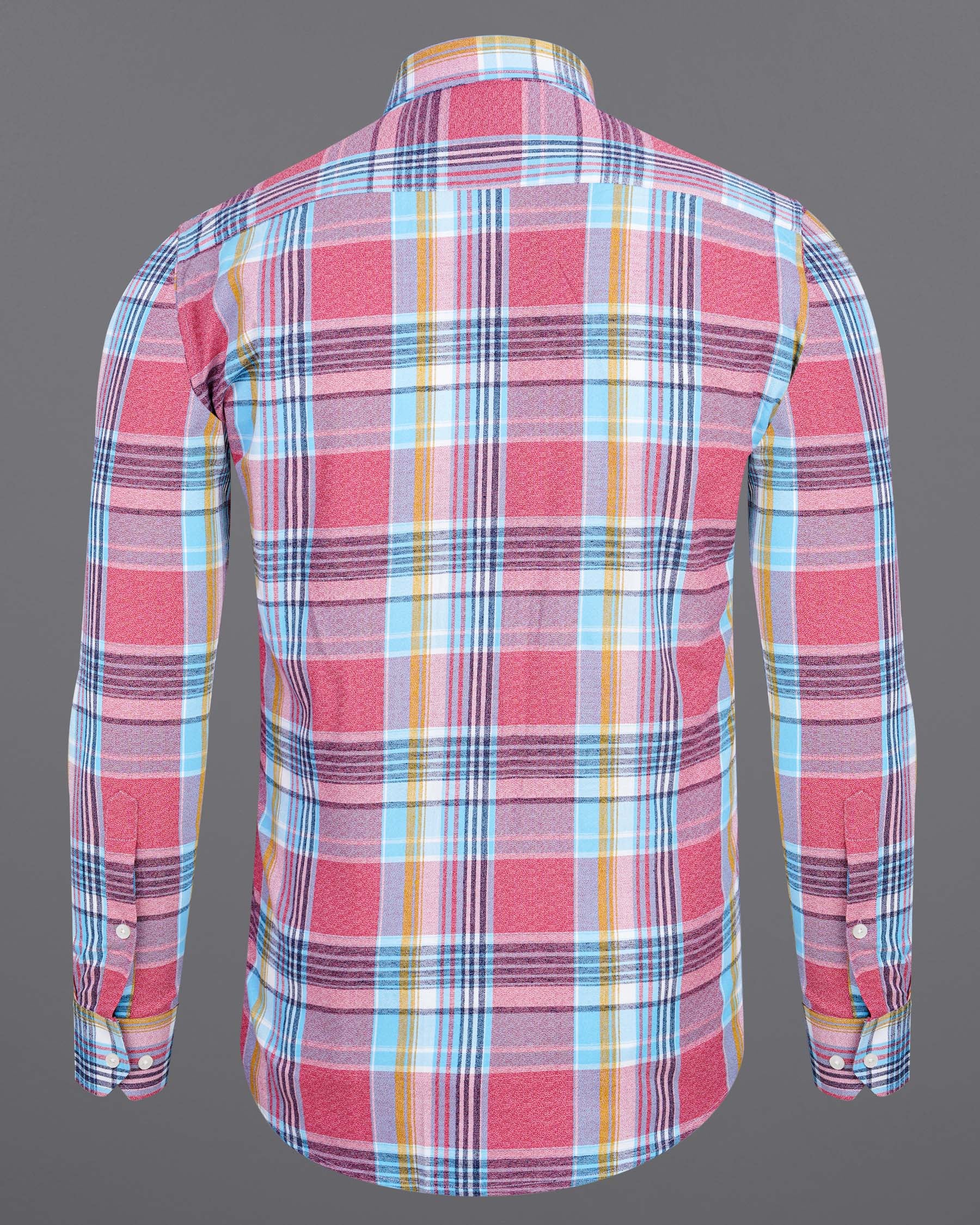 Charm Pink Plaid Dobby Textured Premium Giza Cotton Shirt 7693-BD-38, 7693-BD-H-38, 7693-BD-39,7693-BD-H-39, 7693-BD-40, 7693-BD-H-40, 7693-BD-42, 7693-BD-H-42, 7693-BD-44, 7693-BD-H-44, 7693-BD-46, 7693-BD-H-46, 7693-BD-48, 7693-BD-H-48, 7693-BD-50, 7693-BD-H-50, 7693-BD-52, 7693-BD-H-52