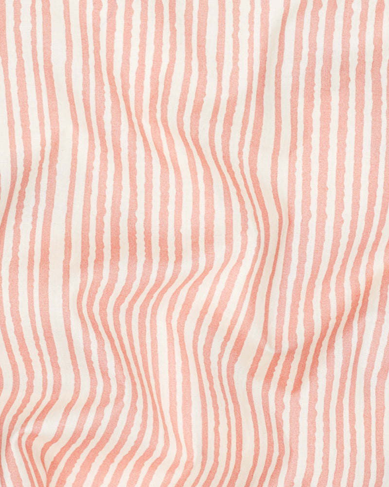 Zinnwaldite Peach with Seashell Beige Pin Striped Premium Cotton Shirt 7694-BD-38, 7694-BD-H-38, 7694-BD-39,7694-BD-H-39, 7694-BD-40, 7694-BD-H-40, 7694-BD-42, 7694-BD-H-42, 7694-BD-44, 7694-BD-H-44, 7694-BD-46, 7694-BD-H-46, 7694-BD-48, 7694-BD-H-48, 7694-BD-50, 7694-BD-H-50, 7694-BD-52, 7694-BD-H-52