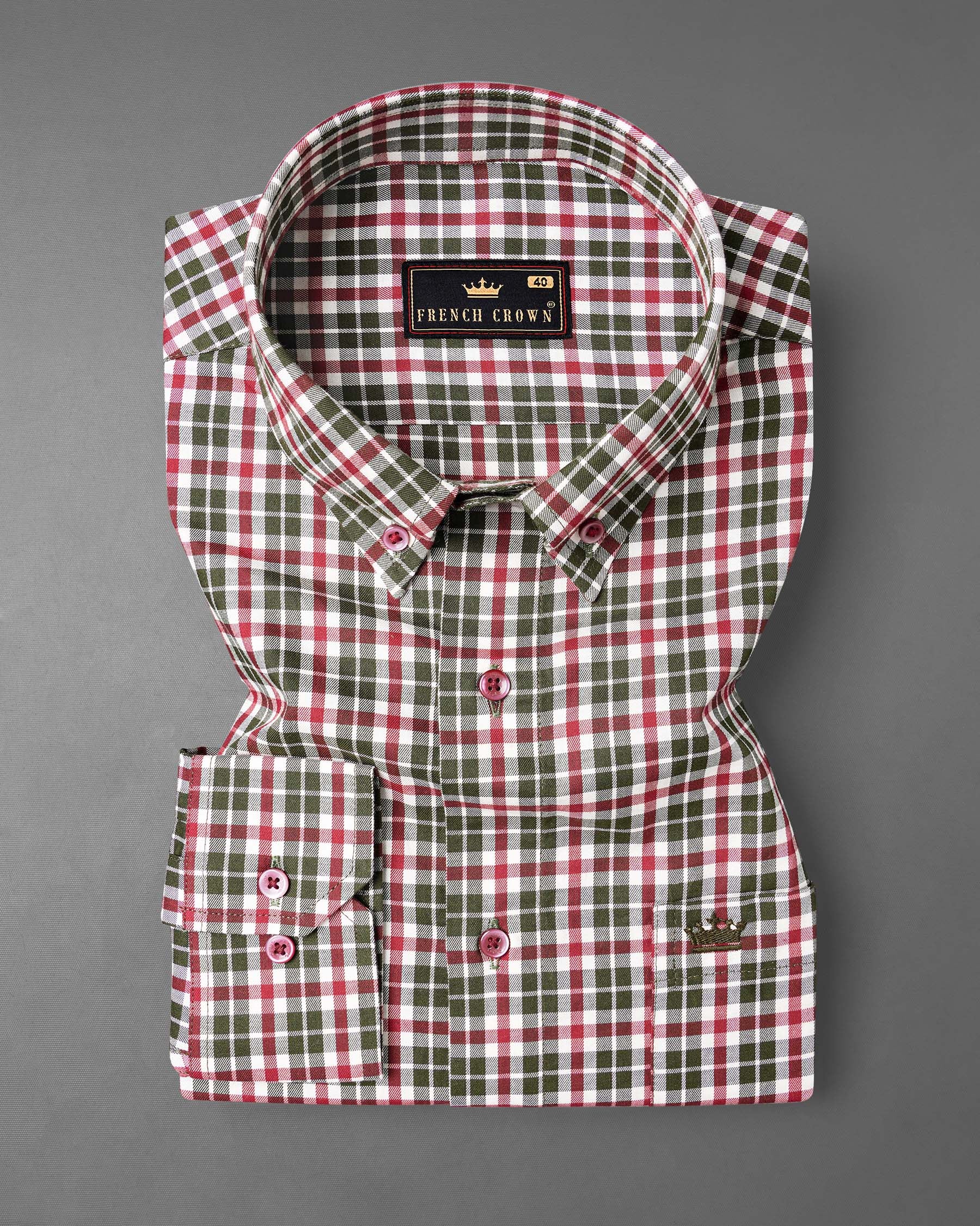 Smoky Topaz Red and Birch Dark Green Plaid Checkered Twill Premium Cotton Shirt 7703-BD-MN-38, 7703-BD-MN-H-38, 7703-BD-MN-39,7703-BD-MN-H-39, 7703-BD-MN-40, 7703-BD-MN-H-40, 7703-BD-MN-42, 7703-BD-MN-H-42, 7703-BD-MN-44, 7703-BD-MN-H-44, 7703-BD-MN-46, 7703-BD-MN-H-46, 7703-BD-MN-48, 7703-BD-MN-H-48, 7703-BD-MN-50, 7703-BD-MN-H-50, 7703-BD-MN-52, 7703-BD-MN-H-52