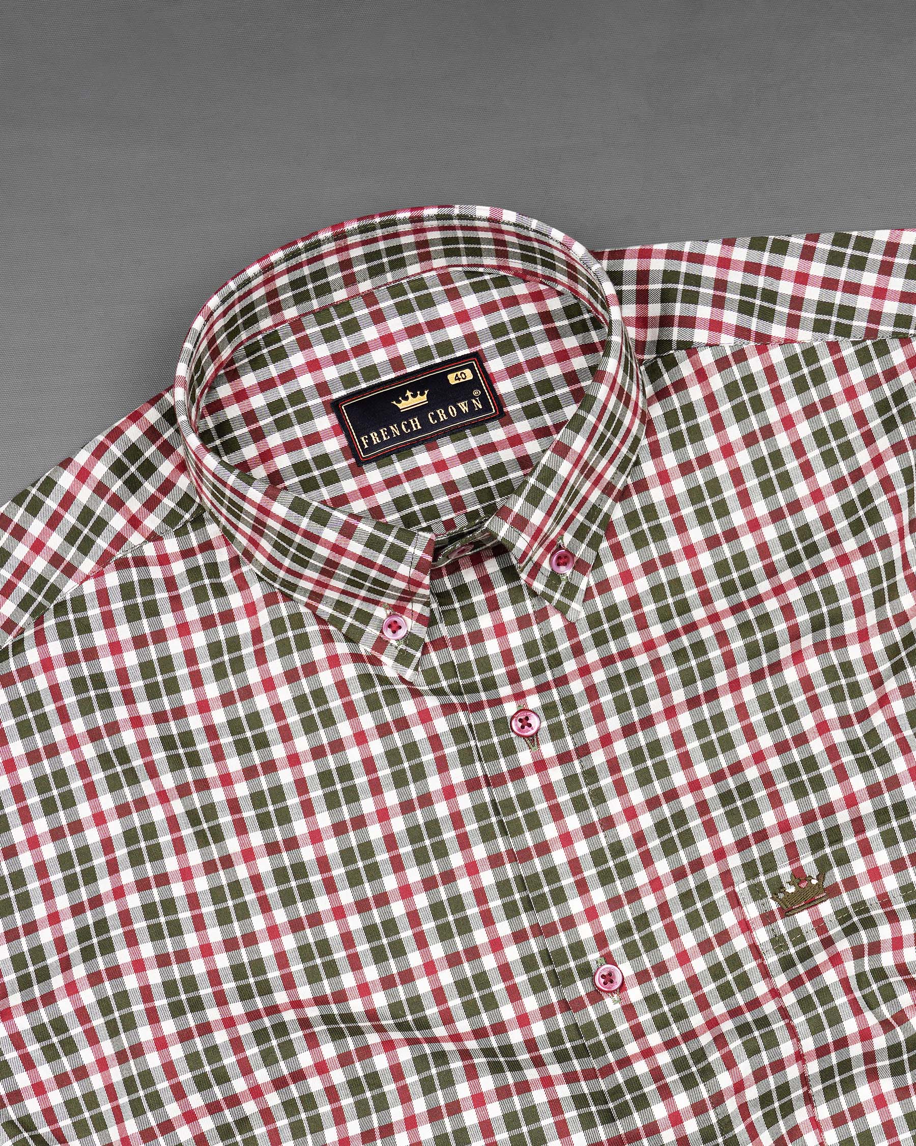 Smoky Topaz Red and Birch Dark Green Plaid Checkered Twill Premium Cotton Shirt 7703-BD-MN-38, 7703-BD-MN-H-38, 7703-BD-MN-39,7703-BD-MN-H-39, 7703-BD-MN-40, 7703-BD-MN-H-40, 7703-BD-MN-42, 7703-BD-MN-H-42, 7703-BD-MN-44, 7703-BD-MN-H-44, 7703-BD-MN-46, 7703-BD-MN-H-46, 7703-BD-MN-48, 7703-BD-MN-H-48, 7703-BD-MN-50, 7703-BD-MN-H-50, 7703-BD-MN-52, 7703-BD-MN-H-52