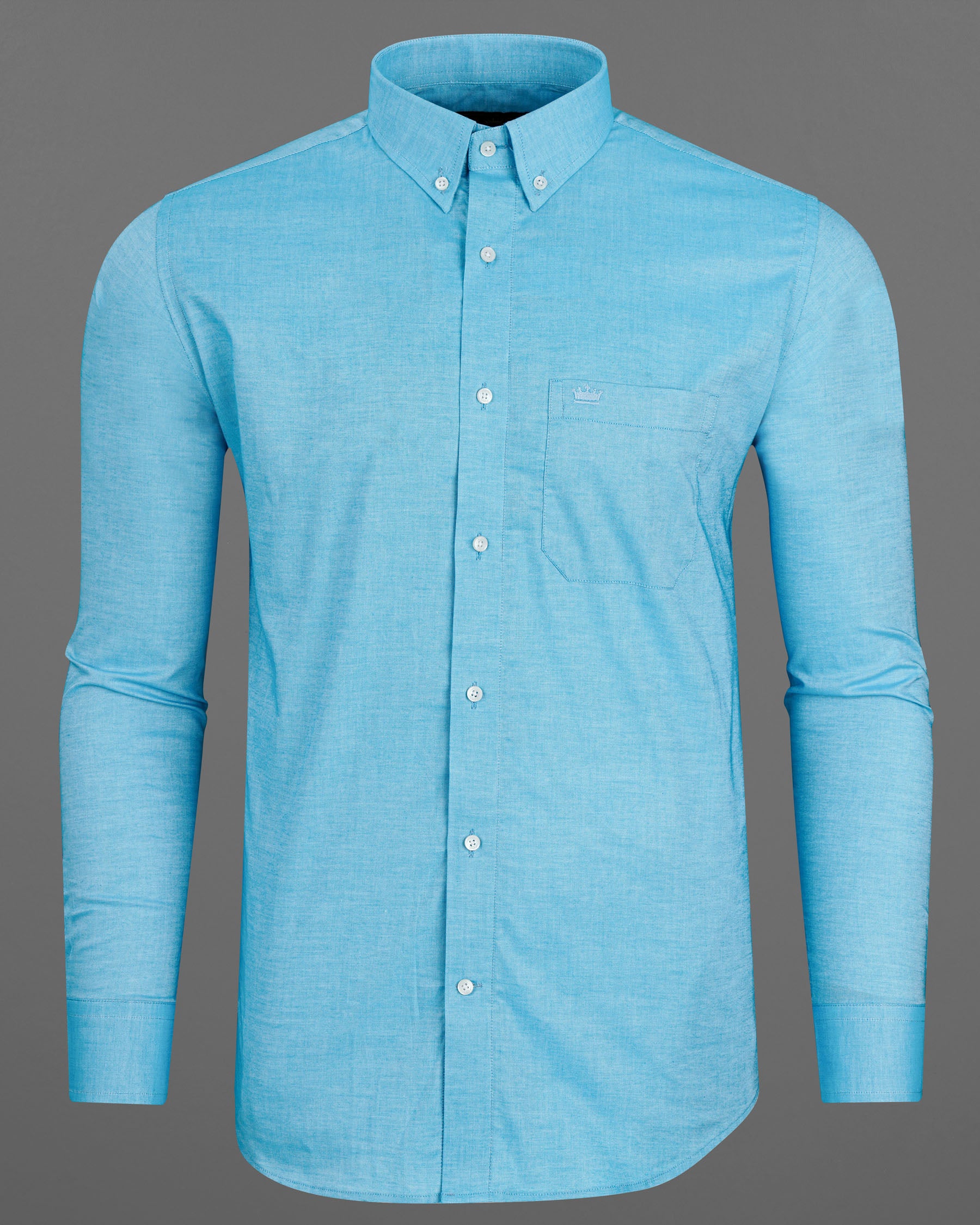 Glacier Blue Royal Oxford Shirt 7734-BD-38, 7734-BD-H-38, 7734-BD-39,7734-BD-H-39, 7734-BD-40, 7734-BD-H-40, 7734-BD-42, 7734-BD-H-42, 7734-BD-44, 7734-BD-H-44, 7734-BD-46, 7734-BD-H-46, 7734-BD-48, 7734-BD-H-48, 7734-BD-50, 7734-BD-H-50, 7734-BD-52, 7734-BD-H-52