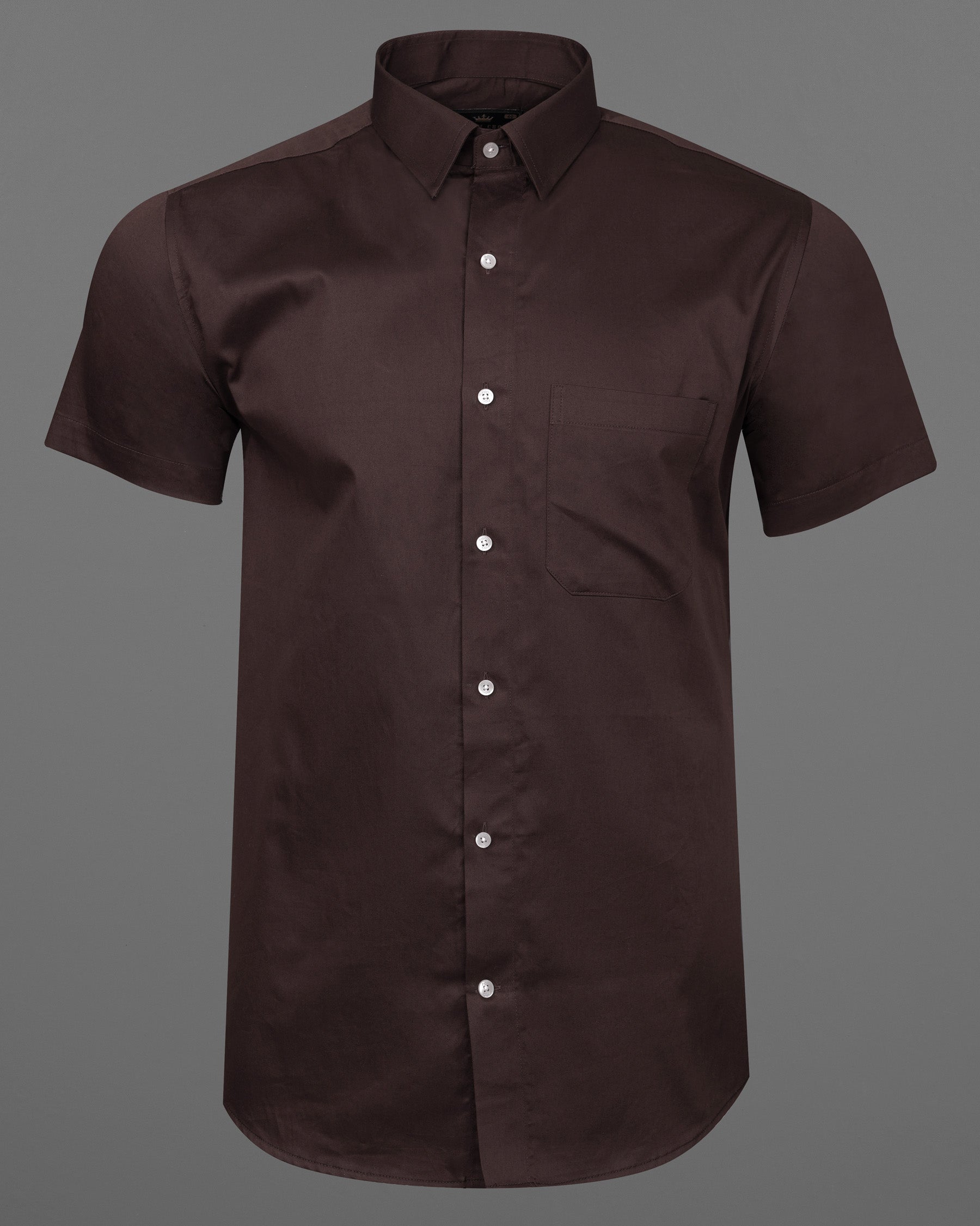 Eclipse Brown Super Soft Premium Cotton Shirt 7780-H-38, 7780-H-39, 7780-H-40, 7780-H-42, 7780-H-44, 7780-H-46, 7780-H-48, 7780-H-50, 7780-H-52