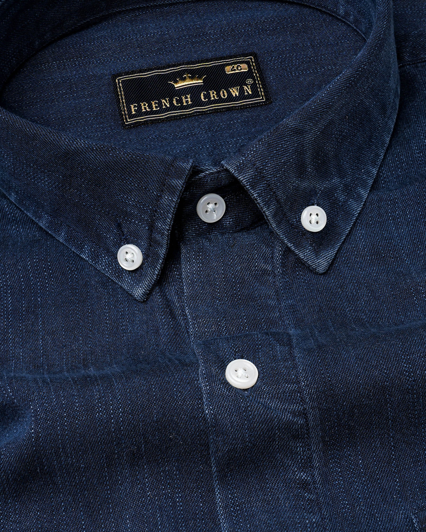 Gunmetal Blue Chambray Textured Premium Cotton Designer Over Shirt 7788-OS-BD-FP-38, 7788-OS-BD-FP-H-38, 7788-OS-BD-FP-39,7788-OS-BD-FP-H-39, 7788-OS-BD-FP-40, 7788-OS-BD-FP-H-40, 7788-OS-BD-FP-42, 7788-OS-BD-FP-H-42, 7788-OS-BD-FP-44, 7788-OS-BD-FP-H-44, 7788-OS-BD-FP-46, 7788-OS-BD-FP-H-46, 7788-OS-BD-FP-48, 7788-OS-BD-FP-H-48, 7788-OS-BD-FP-50, 7788-OS-BD-FP-H-50, 7788-OS-BD-FP-52, 7788-OS-BD-FP-H-52