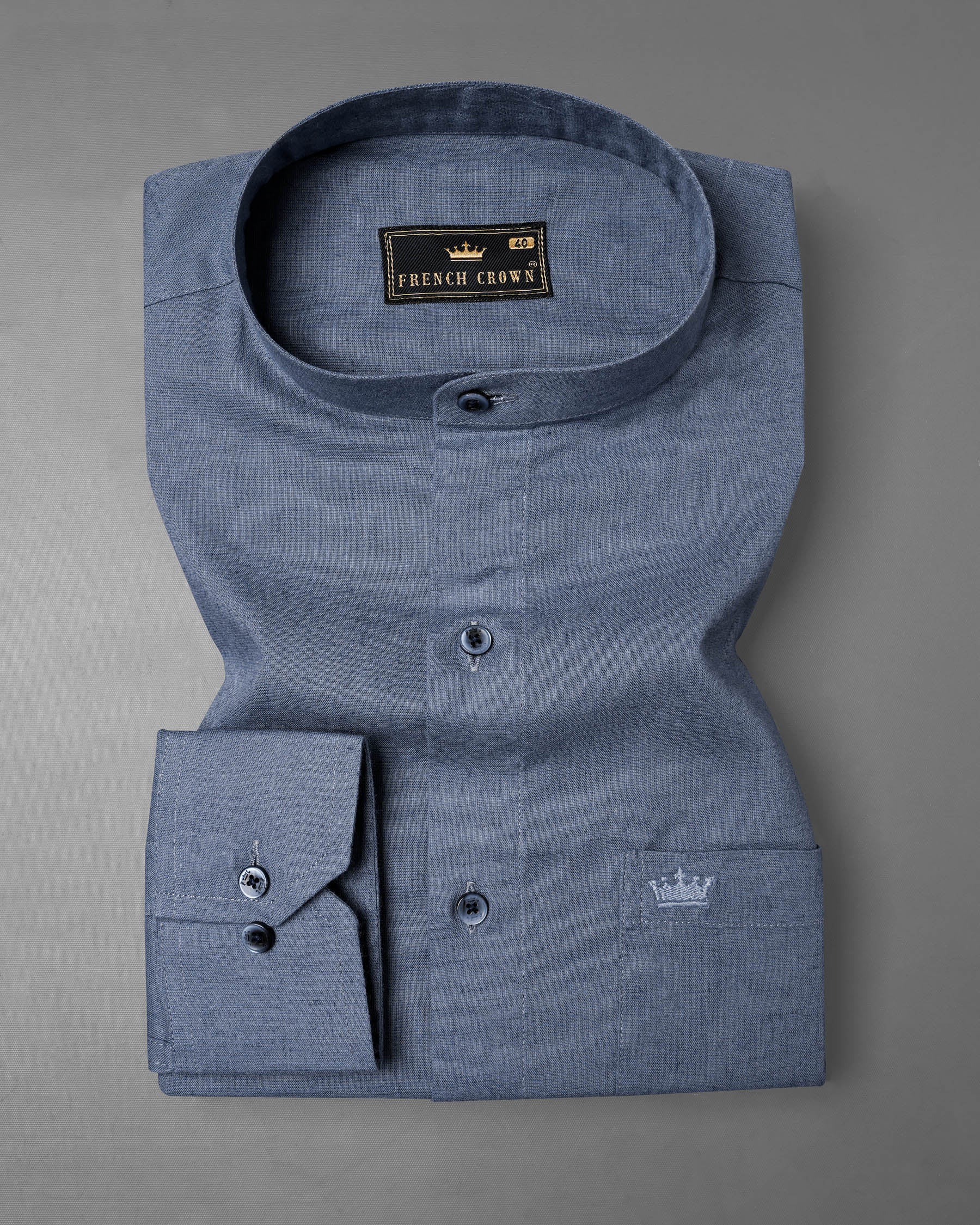 Bluish Gray Luxurious Linen Shirt 7821-M-BLE-38, 7821-M-BLE-H-38, 7821-M-BLE-39,7821-M-BLE-H-39, 7821-M-BLE-40, 7821-M-BLE-H-40, 7821-M-BLE-42, 7821-M-BLE-H-42, 7821-M-BLE-44, 7821-M-BLE-H-44, 7821-M-BLE-46, 7821-M-BLE-H-46, 7821-M-BLE-48, 7821-M-BLE-H-48, 7821-M-BLE-50, 7821-M-BLE-H-50, 7821-M-BLE-52, 7821-M-BLE-H-52