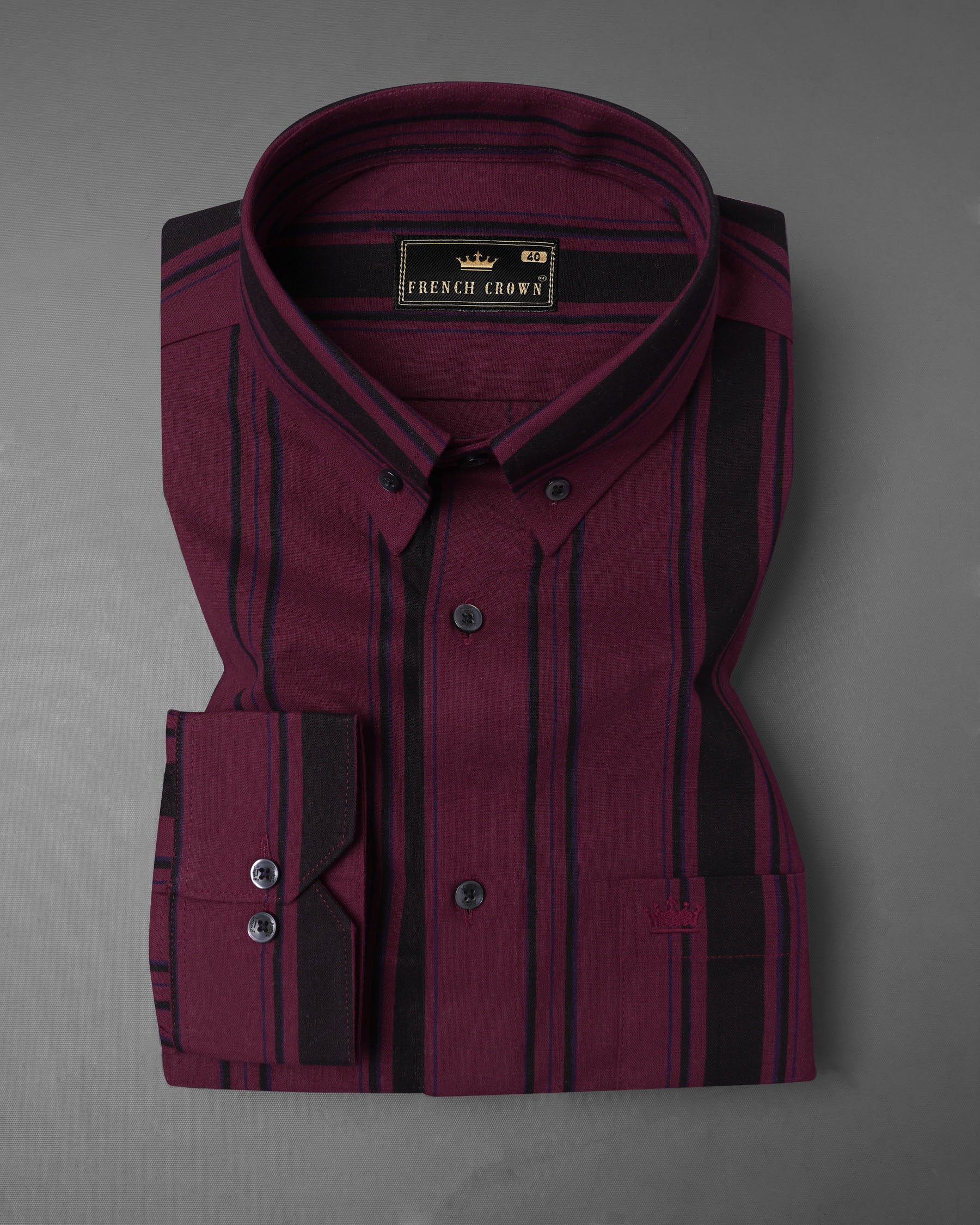 Cocoa Bean Maroon Striped Royal Oxford Shirt 7843-BD-BLK-38, 7843-BD-BLK-H-38, 7843-BD-BLK-39,7843-BD-BLK-H-39, 7843-BD-BLK-40, 7843-BD-BLK-H-40, 7843-BD-BLK-42, 7843-BD-BLK-H-42, 7843-BD-BLK-44, 7843-BD-BLK-H-44, 7843-BD-BLK-46, 7843-BD-BLK-H-46, 7843-BD-BLK-48, 7843-BD-BLK-H-48, 7843-BD-BLK-50, 7843-BD-BLK-H-50, 7843-BD-BLK-52, 7843-BD-BLK-H-52