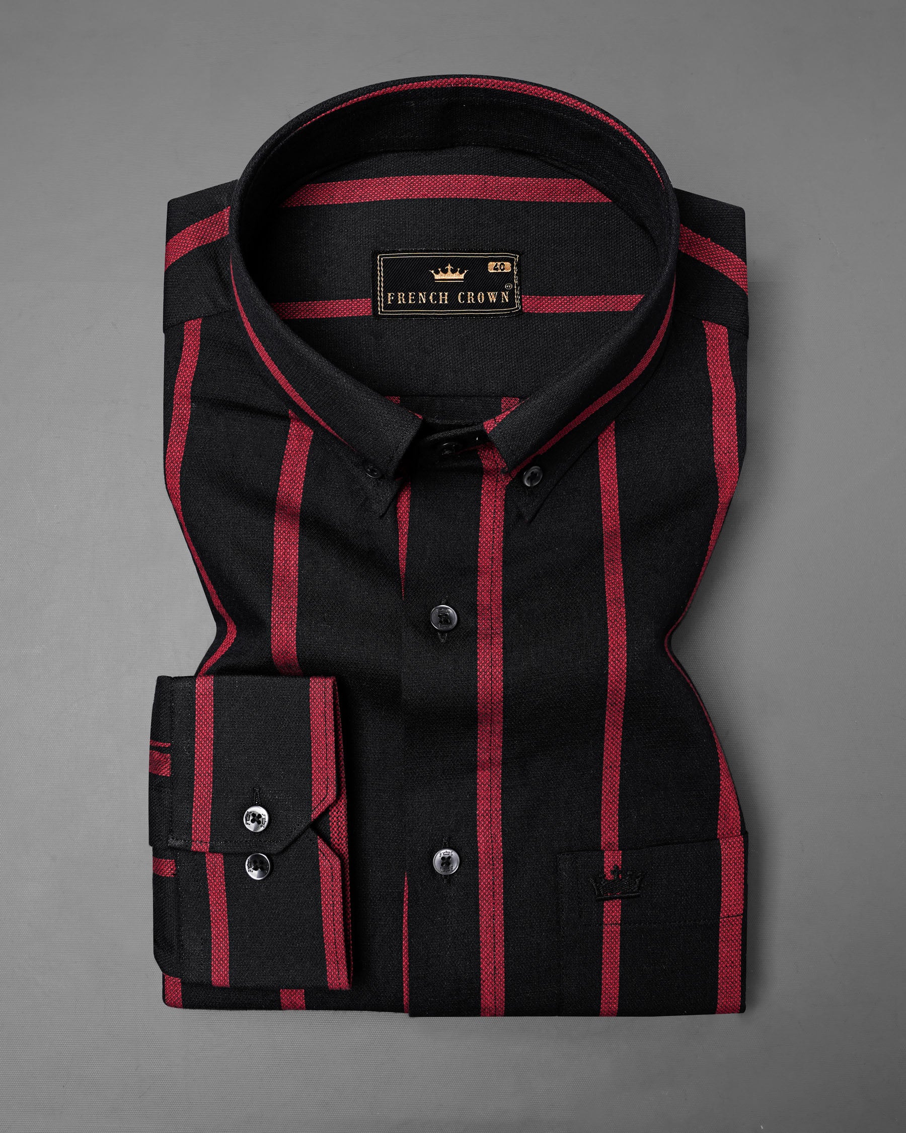  Jade Black and Valencia Pink Striped Dobby Textured Premium Giza Cotton Shirt 7849-BD-BLK-38, 7849-BD-BLK-H-38, 7849-BD-BLK-39,7849-BD-BLK-H-39, 7849-BD-BLK-40, 7849-BD-BLK-H-40, 7849-BD-BLK-42, 7849-BD-BLK-H-42, 7849-BD-BLK-44, 7849-BD-BLK-H-44, 7849-BD-BLK-46, 7849-BD-BLK-H-46, 7849-BD-BLK-48, 7849-BD-BLK-H-48, 7849-BD-BLK-50, 7849-BD-BLK-H-50, 7849-BD-BLK-52, 7849-BD-BLK-H-52