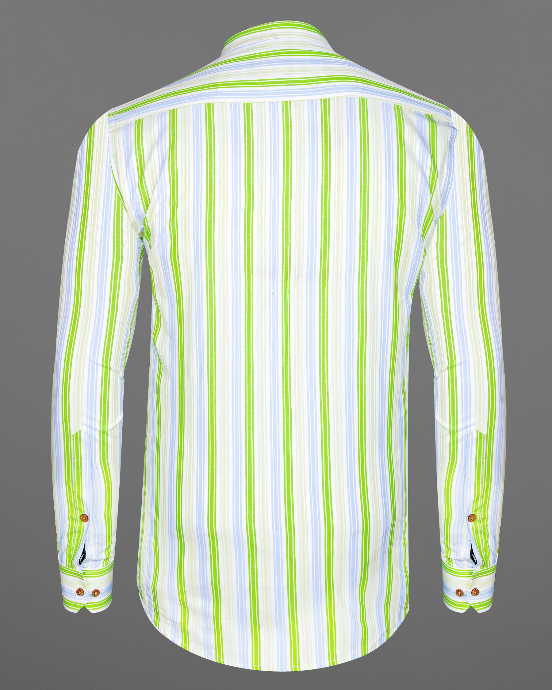 Conifer Green and Bright White Striped Dobby Textured Premium Giza Cotton Kurta Shirt 7853-KS-38, 7853-KS-H-38, 7853-KS-39,7853-KS-H-39, 7853-KS-40, 7853-KS-H-40, 7853-KS-42, 7853-KS-H-42, 7853-KS-44, 7853-KS-H-44, 7853-KS-46, 7853-KS-H-46, 7853-KS-48, 7853-KS-H-48, 7853-KS-50, 7853-KS-H-50, 7853-KS-52, 7853-KS-H-52