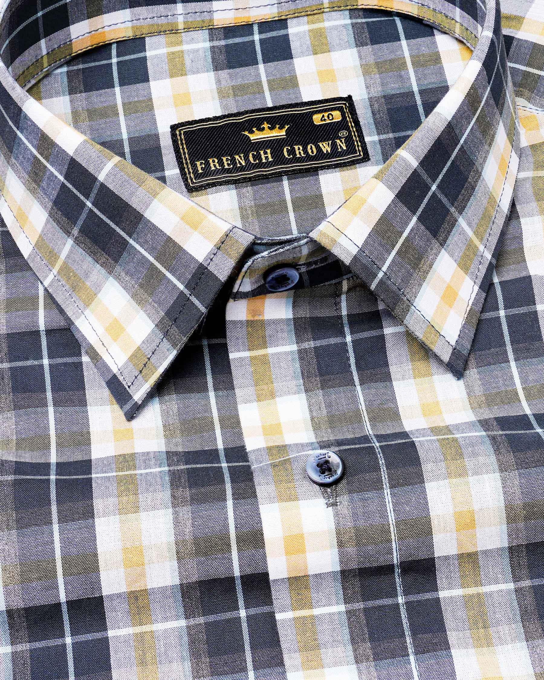 Gunmetal Blue and Spun Pearl Gray Plaid Premium Cotton Shirt 7867-BLE-38, 7867-BLE-H-38, 7867-BLE-39, 7867-BLE-H-39, 7867-BLE-40, 7867-BLE-H-40, 7867-BLE-42, 7867-BLE-H-42, 7867-BLE-44, 7867-BLE-H-44, 7867-BLE-46, 7867-BLE-H-46, 7867-BLE-48, 7867-BLE-H-48, 7867-BLE-50, 7867-BLE-H-50, 7867-BLE-52, 7867-BLE-H-52