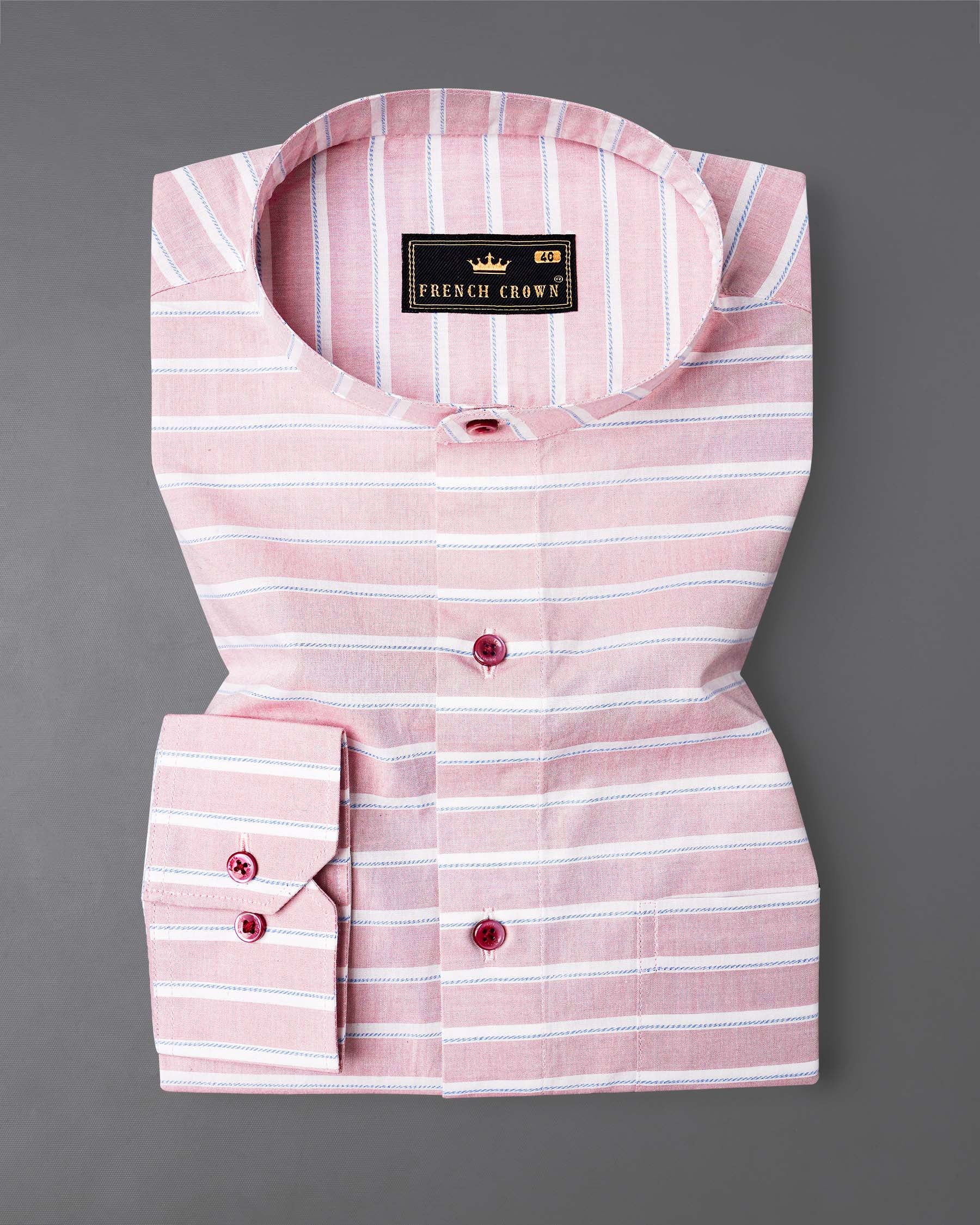 Twilight Pink With White Striped Dobby Textured Premium Giza Cotton Shirt 7913-M-MN-38, 7913-M-MN-H-38, 7913-M-MN-39, 7913-M-MN-H-39, 7913-M-MN-40, 7913-M-MN-H-40, 7913-M-MN-42, 7913-M-MN-H-42, 7913-M-MN-44, 7913-M-MN-H-44, 7913-M-MN-46, 7913-M-MN-H-46, 7913-M-MN-48, 7913-M-MN-H-48, 7913-M-MN-50, 7913-M-MN-H-50, 7913-M-MN-52, 7913-M-MN-H-52
