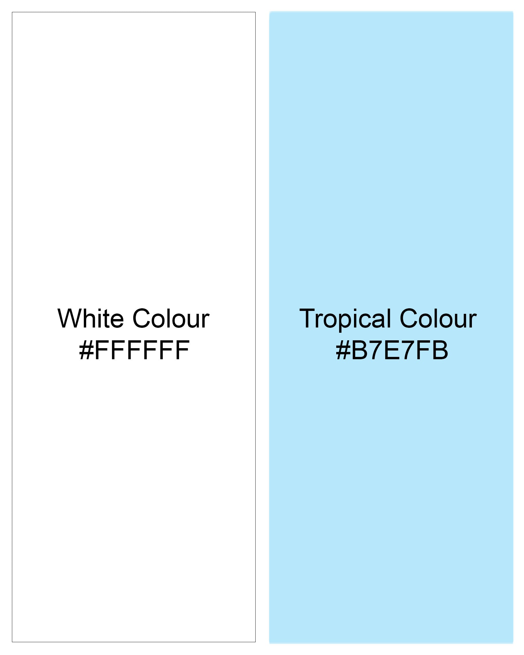 Tropical Blue and White Scalloped Pattern Printed Premium Cotton Kurta Shirt 7915-KS-38, 7915-KS-H-38, 7915-KS-39, 7915-KS-H-39, 7915-KS-40, 7915-KS-H-40, 7915-KS-42, 7915-KS-H-42, 7915-KS-44, 7915-KS-H-44, 7915-KS-46, 7915-KS-H-46, 7915-KS-48, 7915-KS-H-48, 7915-KS-50, 7915-KS-H-50, 7915-KS-52, 7915-KS-H-52