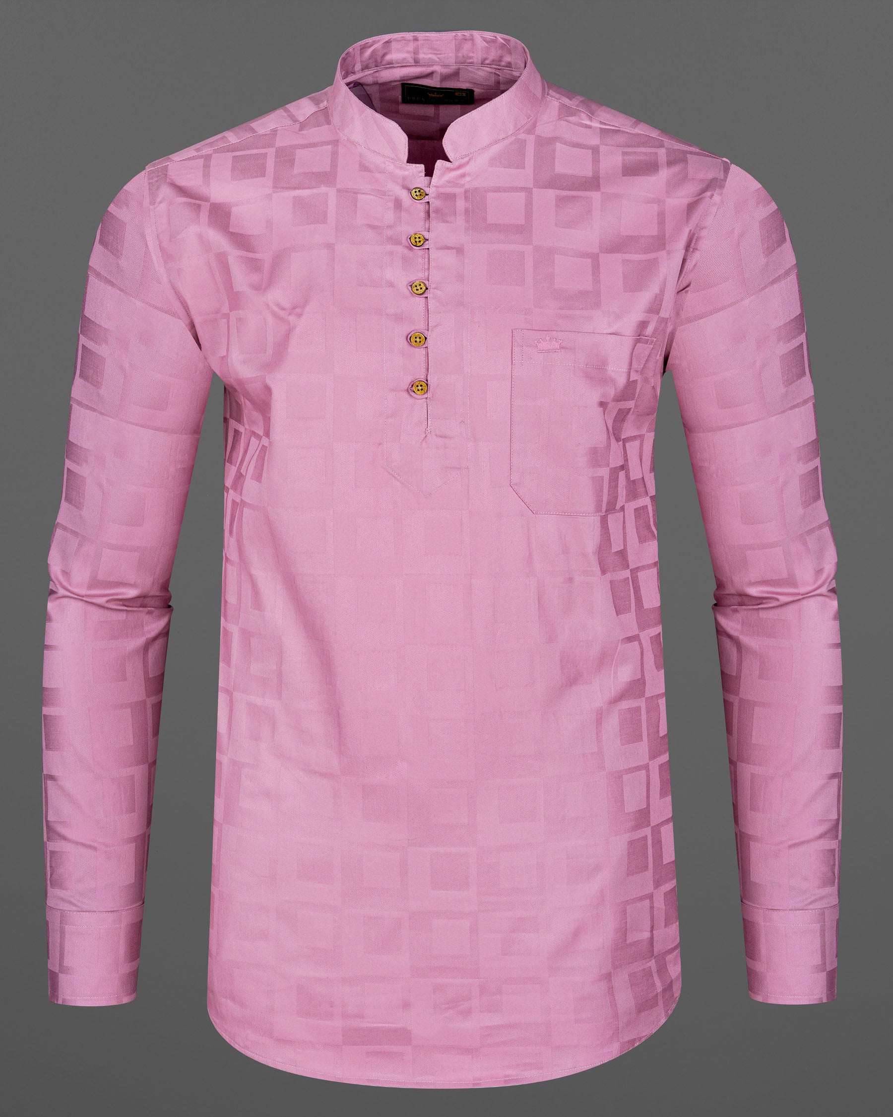 Light Orchid Pink 3D Dobby Textured Premium Giza Cotton Kurta Shirt 7927-KS-38, 7927-KS-H-38, 7927-KS-39, 7927-KS-H-39, 7927-KS-40, 7927-KS-H-40, 7927-KS-42, 7927-KS-H-42, 7927-KS-44, 7927-KS-H-44, 7927-KS-46, 7927-KS-H-46, 7927-KS-48, 7927-KS-H-48, 7927-KS-50, 7927-KS-H-50, 7927-KS-52, 7927-KS-H-52