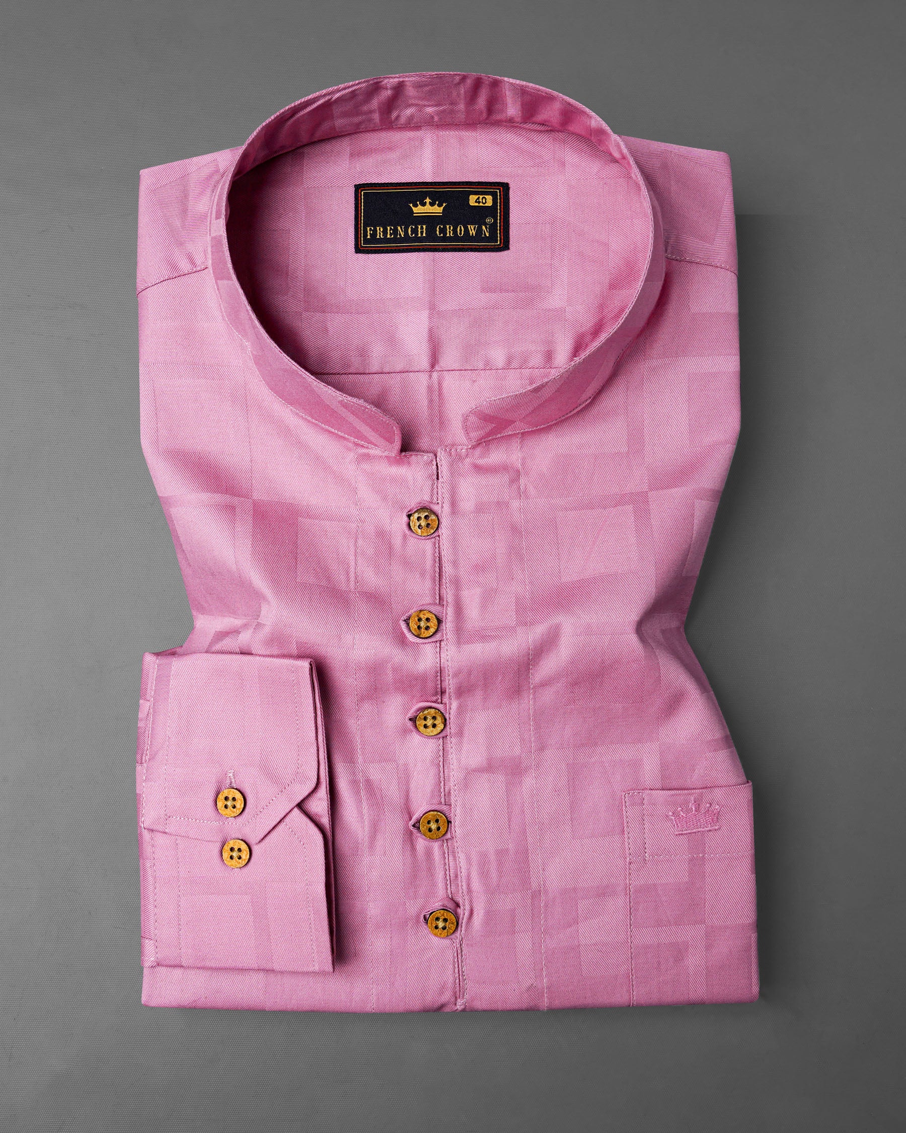 Light Orchid Pink 3D Dobby Textured Premium Giza Cotton Kurta Shirt 7927-KS-38,7927-KS-H-38,7927-KS-39,7927-KS-H-39,7927-KS-40,7927-KS-H-40,7927-KS-42,7927-KS-H-42,7927-KS-44,7927-KS-H-44,7927-KS-46,7927-KS-H-46,7927-KS-48,7927-KS-H-48,7927-KS-50,7927-KS-H-50,7927-KS-52,7927-KS-H-52