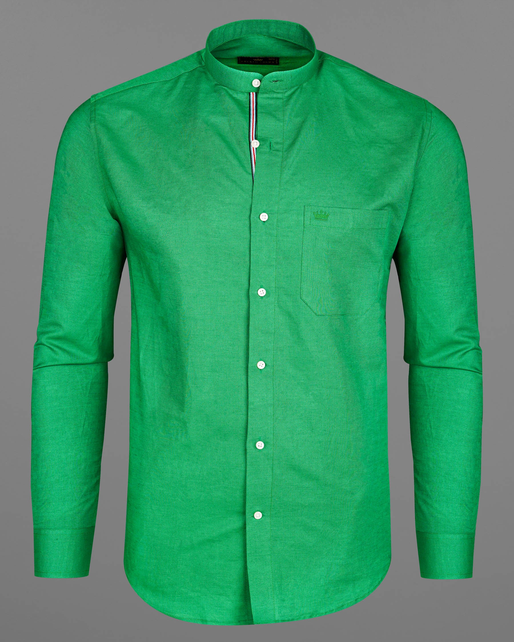 Salem Green Luxurious Linen Mandarin Collar Shirt 7944-M-P-38, 7944-M-P-H-38, 7944-M-P-39, 7944-M-P-H-39, 7944-M-P-40, 7944-M-P-H-40, 7944-M-P-42, 7944-M-P-H-42, 7944-M-P-44, 7944-M-P-H-44, 7944-M-P-46, 7944-M-P-H-46, 7944-M-P-48, 7944-M-P-H-48, 7944-M-P-50, 7944-M-P-H-50, 7944-M-P-52, 7944-M-P-H-52