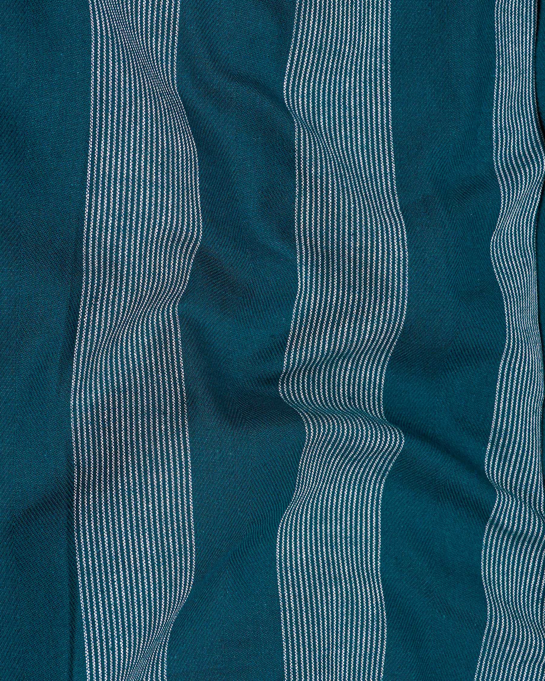 Cyprus Sea Blue with Bright White Striped Herringbone Premium Cotton Shirt 7951-BD-38, 7951-BD-H-38, 7951-BD-39, 7951-BD-H-39, 7951-BD-40, 7951-BD-H-40, 7951-BD-42, 7951-BD-H-42, 7951-BD-44, 7951-BD-H-44, 7951-BD-46, 7951-BD-H-46, 7951-BD-48, 7951-BD-H-48, 7951-BD-50, 7951-BD-H-50, 7951-BD-52, 7951-BD-H-52