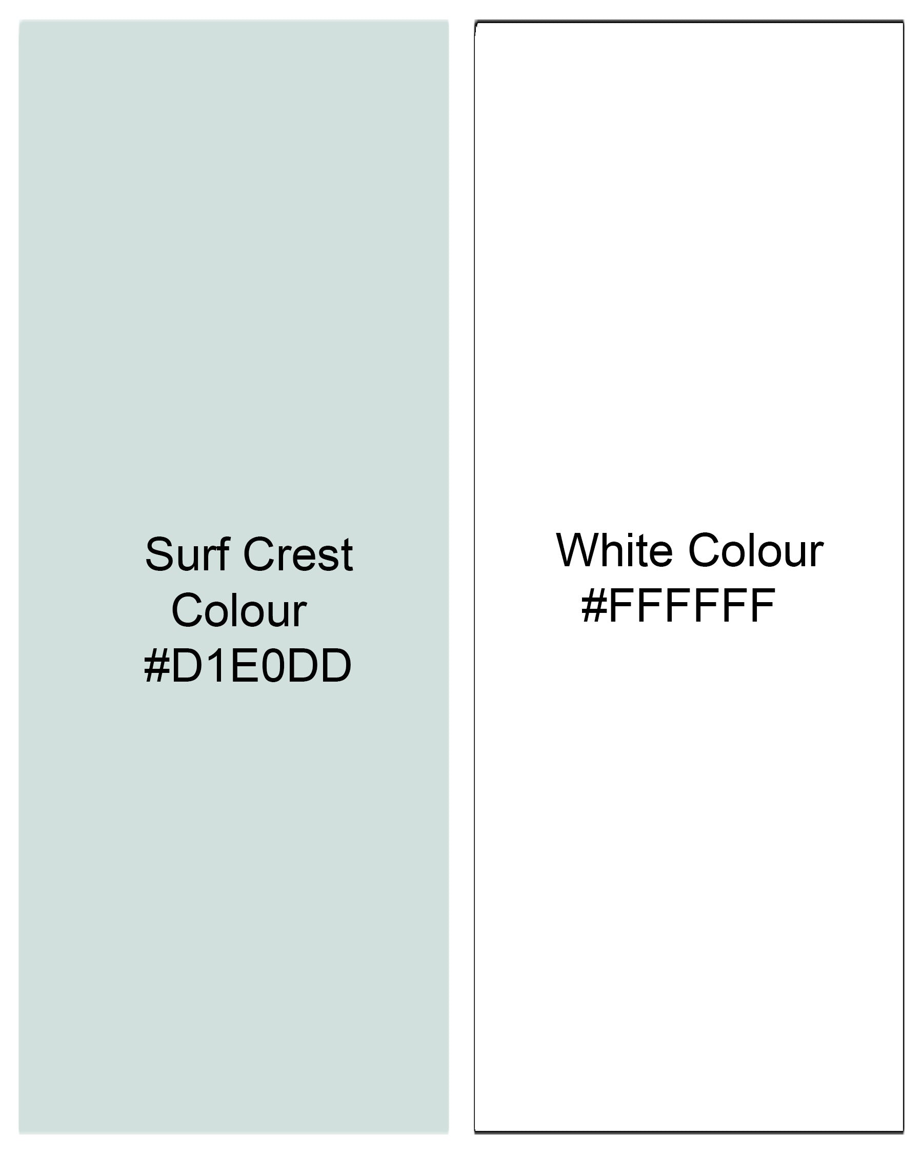 Surf Crest Light Green with White Pinstriped Premium Cotton Shirt 7962-CA-38, 7962-CA-H-38, 7962-CA-39, 7962-CA-H-39, 7962-CA-40, 7962-CA-H-40, 7962-CA-42, 7962-CA-H-42, 7962-CA-44, 7962-CA-H-44, 7962-CA-46, 7962-CA-H-46, 7962-CA-48, 7962-CA-H-48, 7962-CA-50, 7962-CA-H-50, 7962-CA-52, 7962-CA-H-52