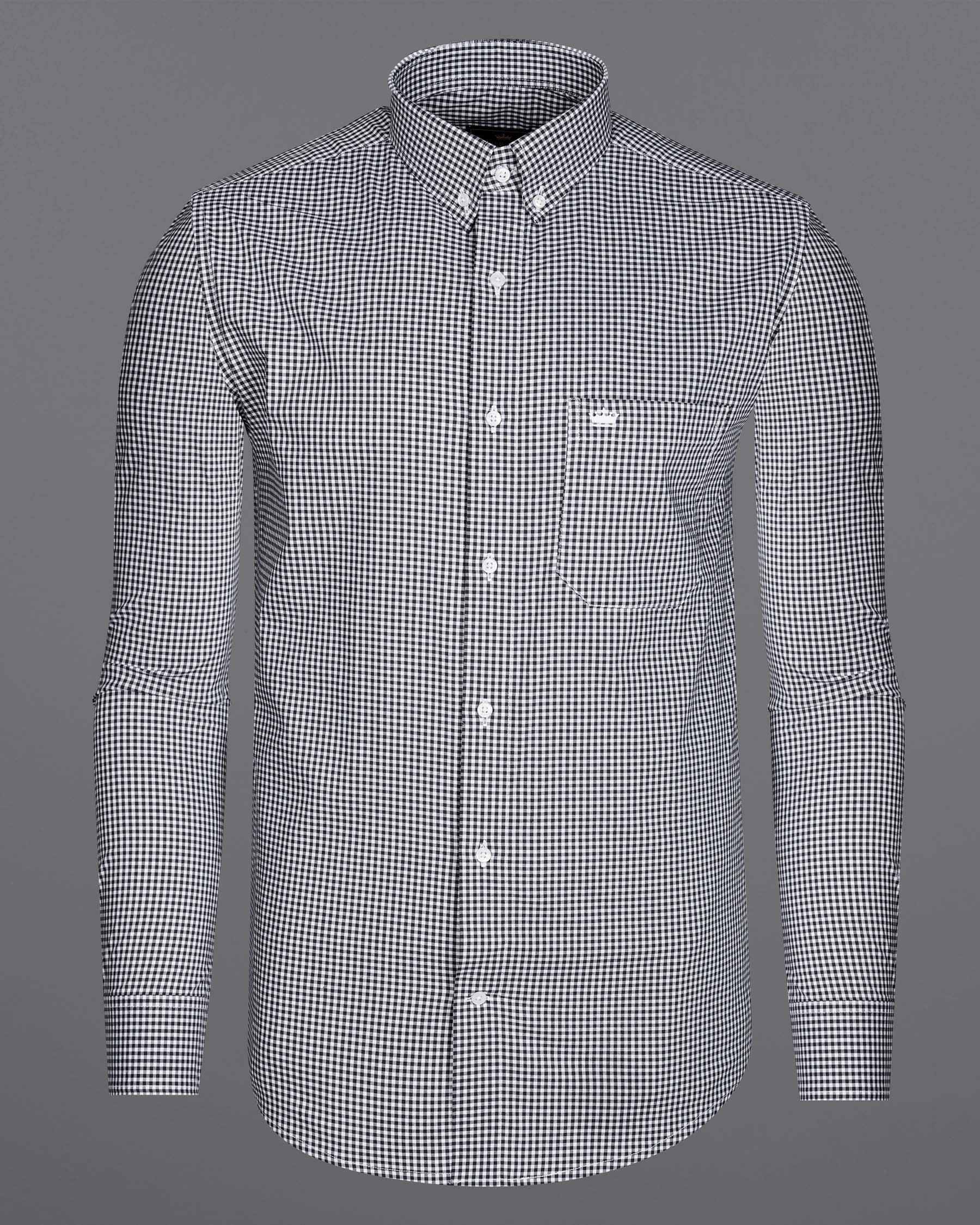 Jade Black and White Gingham Premium Cotton Shirt 7965-BD-38, 7965-BD-H-38, 7965-BD-39, 7965-BD-H-39, 7965-BD-40, 7965-BD-H-40, 7965-BD-42, 7965-BD-H-42, 7965-BD-44, 7965-BD-H-44, 7965-BD-46, 7965-BD-H-46, 7965-BD-48, 7965-BD-H-48, 7965-BD-50, 7965-BD-H-50, 7965-BD-52, 7965-BD-H-52