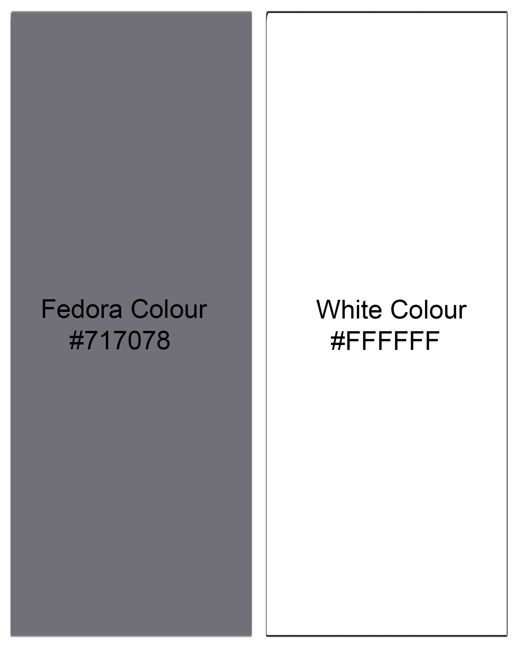 Fedora Gray and White Pin Striped Royal Oxford Shirt 7969-38, 7969-H-38, 7969-39, 7969-H-39, 7969-40, 7969-H-40, 7969-42, 7969-H-42, 7969-44, 7969-H-44, 7969-46, 7969-H-46, 7969-48, 7969-H-48, 7969-50, 7969-H-50, 7969-52, 7969-H-52