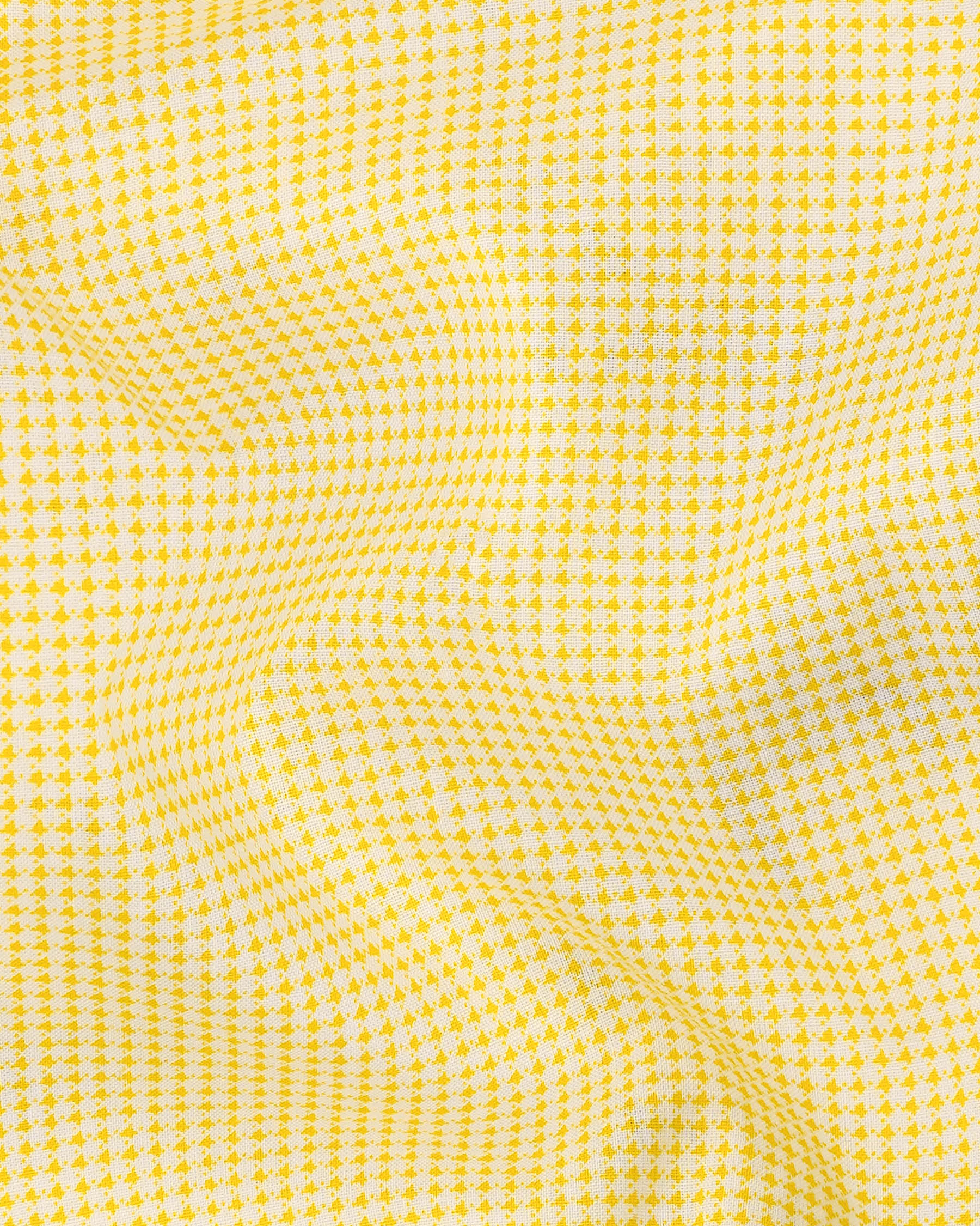 Dandelion Yellow and Bright White Mini Checkered Premium Cotton Shirt 7980-M-38, 7980-M-H-38, 7980-M-39, 7980-M-H-39, 7980-M-40, 7980-M-H-40, 7980-M-42, 7980-M-H-42, 7980-M-44, 7980-M-H-44, 7980-M-46, 7980-M-H-46, 7980-M-48, 7980-M-H-48, 7980-M-50, 7980-M-H-50, 7980-M-52, 7980-M-H-52