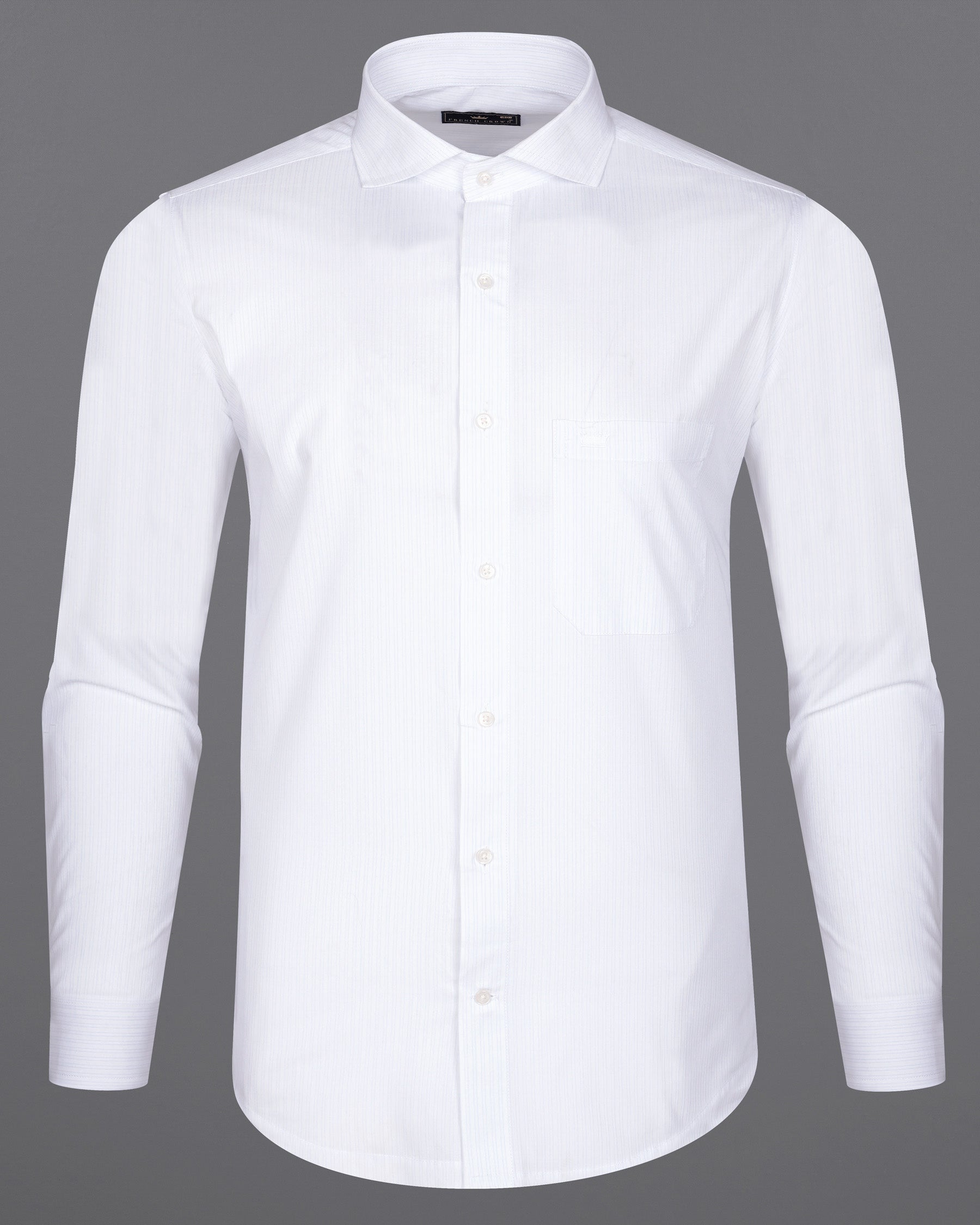 Bright White With Pin Striped Premium Cotton Shirt 7983-CA-38, 7983-CA-H-38, 7983-CA-39, 7983-CA-H-39, 7983-CA-40, 7983-CA-H-40, 7983-CA-42, 7983-CA-H-42, 7983-CA-44, 7983-CA-H-44, 7983-CA-46, 7983-CA-H-46, 7983-CA-48, 7983-CA-H-48, 7983-CA-50, 7983-CA-H-50, 7983-CA-52, 7983-CA-H-52