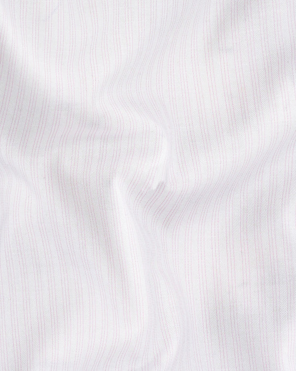 Bright White and Maverick Pink Twill Pinstriped Premium Cotton Shirt  7996-CA,7996-CA-H-38,7996-CA-39,7996-CA-H-39,7996-CA-40,7996-CA-H-40,7996-CA-42,7996-CA-H-42,7996-CA-44,7996-CA-H-44,7996-CA-46,7996-CA-H-46,7996-CA-48,7996-CA-H-48,7996-CA-50,7996-CA-H-50,7996-CA-52,7996-CA-H-52