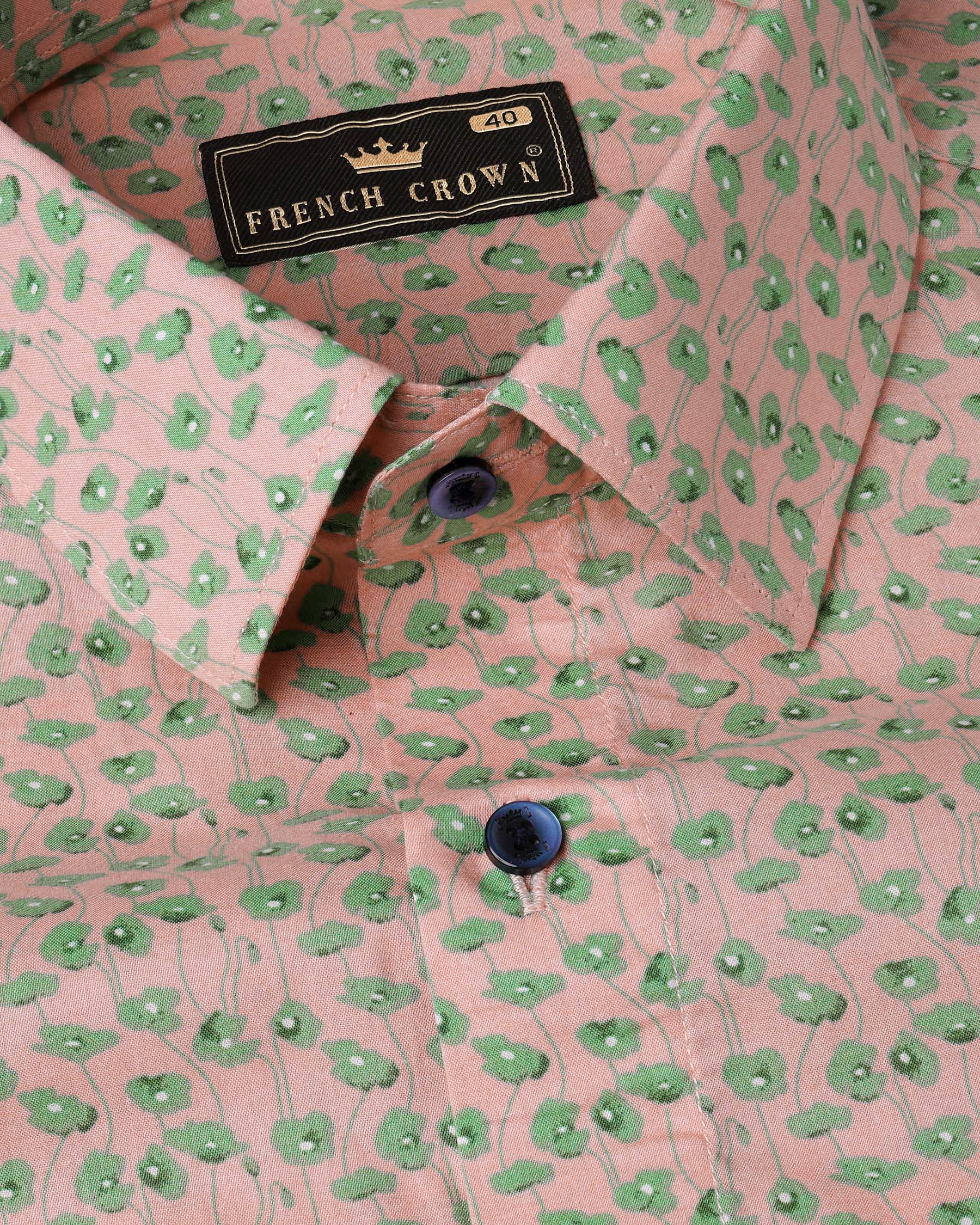 Shilo Pink With Glade Green Ditzy Florel Printed Premium Cotton Shirt8018-BLE-38,8018-BLE-H-38,8018-BLE-39,8018-BLE-H-39,8018-BLE-40,8018-BLE-H-40,8018-BLE-42,8018-BLE-H-42,8018-BLE-44,8018-BLE-H-44,8018-BLE-46,8018-BLE-H-46,8018-BLE-48,8018-BLE-H-48,8018-BLE-50,8018-BLE-H-50,8018-BLE-52,8018-BLE-H-52