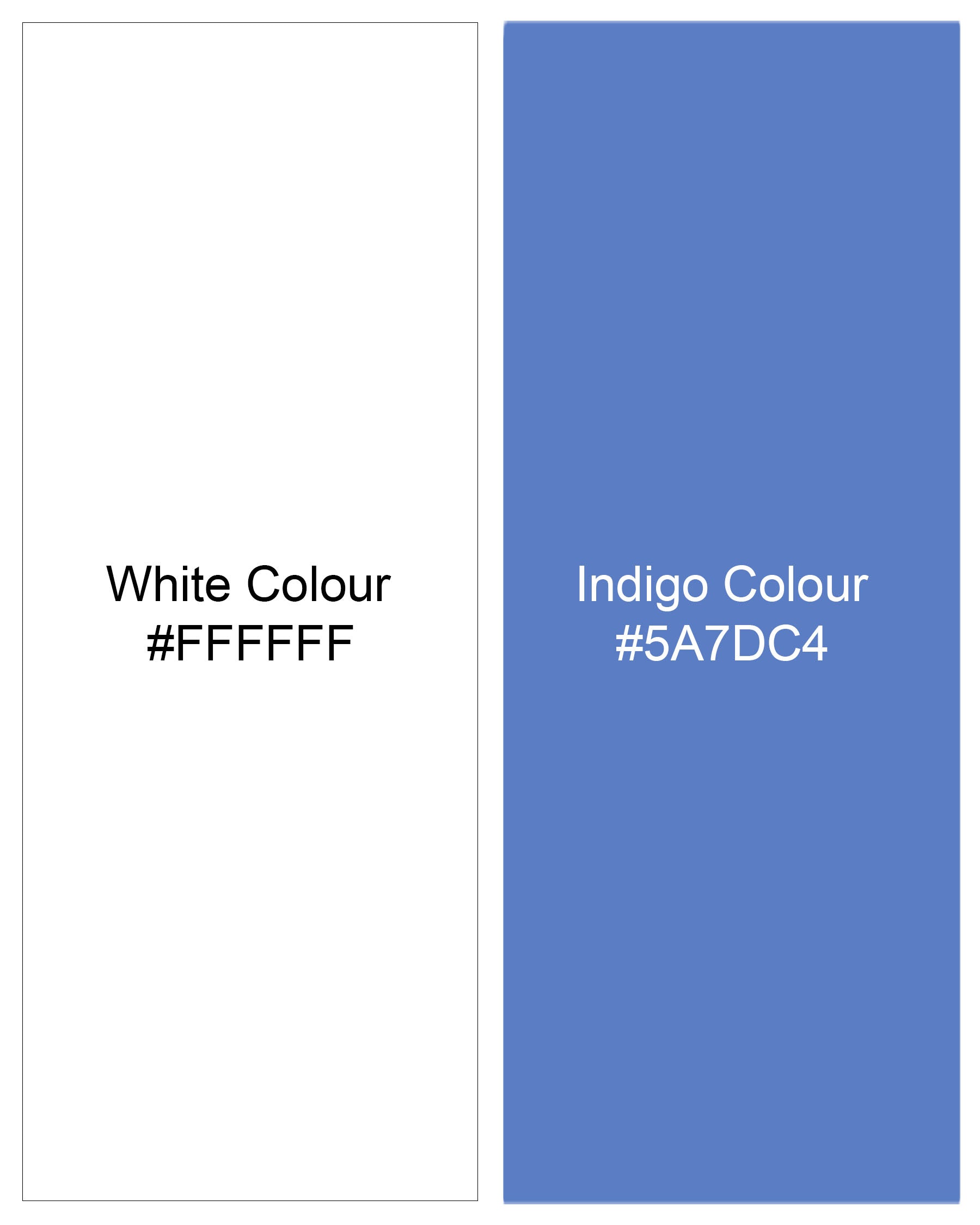 Indigo Blue and White Striped Royal Oxford Shirt 8075-WCC-38, 8075-WCC-H-38, 8075-WCC-39, 8075-WCC-H-39, 8075-WCC-40, 8075-WCC-H-40, 8075-WCC-42, 8075-WCC-H-42, 8075-WCC-44, 8075-WCC-H-44, 8075-WCC-46, 8075-WCC-H-46, 8075-WCC-48, 8075-WCC-H-48, 8075-WCC-50, 8075-WCC-H-50, 8075-WCC-52, 8075-WCC-H-52