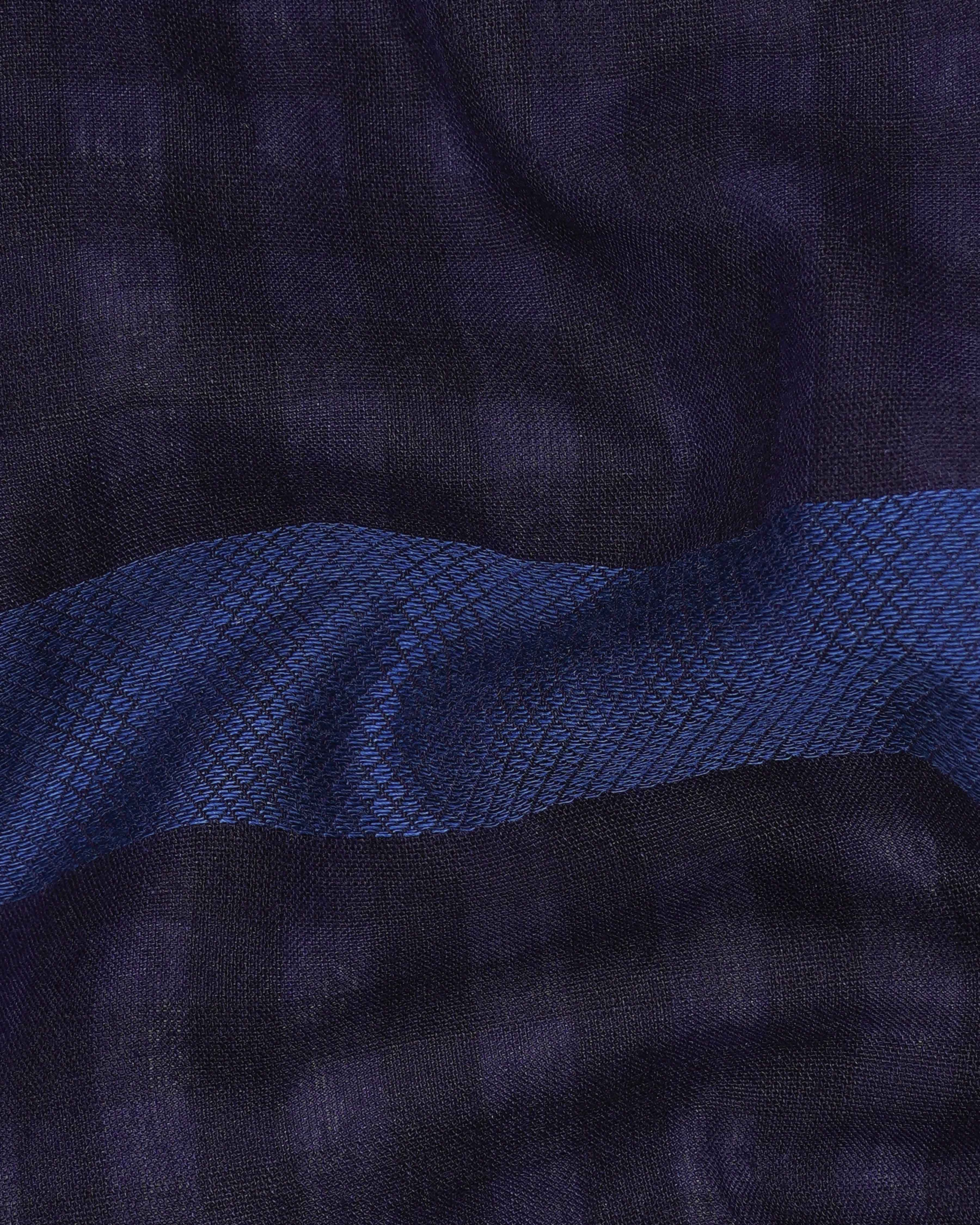 Baltic Sea Dark Blue with Meteorite Blue Striped Dobby Textured Premium Giza Cotton Shirt 8155-M-BLK-38, 8155-M-BLK-H-38, 8155-M-BLK-39, 8155-M-BLK-H-39, 8155-M-BLK-40, 8155-M-BLK-H-40, 8155-M-BLK-42, 8155-M-BLK-H-42, 8155-M-BLK-44, 8155-M-BLK-H-44, 8155-M-BLK-46, 8155-M-BLK-H-46, 8155-M-BLK-48, 8155-M-BLK-H-48, 8155-M-BLK-50, 8155-M-BLK-H-50, 8155-M-BLK-52, 8155-M-BLK-H-52