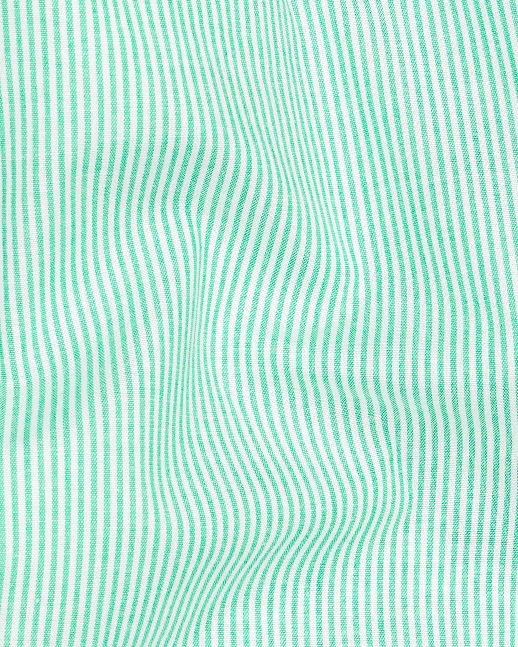 Bright White and Tiffany Green Pinstriped Premium Cotton Shirt 8169-M-38, 8169-M-H-38, 8169-M-39, 8169-M-H-39, 8169-M-40, 8169-M-H-40, 8169-M-42, 8169-M-H-42, 8169-M-44, 8169-M-H-44, 8169-M-46, 8169-M-H-46, 8169-M-48, 8169-M-H-48, 8169-M-50, 8169-M-H-50, 8169-M-52, 8169-M-H-52