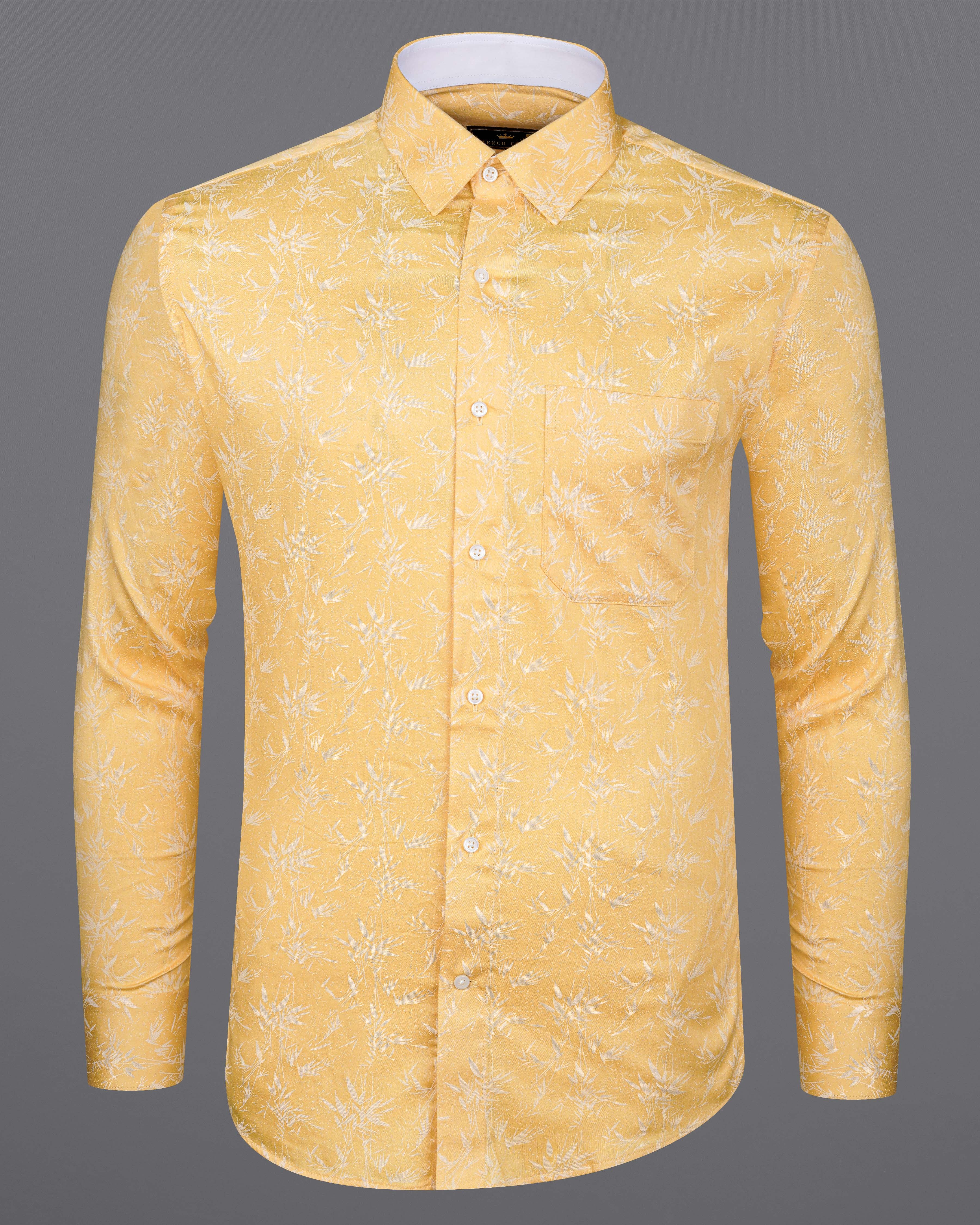 Chardonnay Yellow Printed Super Soft Premium Cotton Shirt 8285-CP -38,8285-CP -H-38,8285-CP -39,8285-CP -H-39,8285-CP -40,8285-CP -H-40,8285-CP -42,8285-CP -H-42,8285-CP -44,8285-CP -H-44,8285-CP -46,8285-CP -H-46,8285-CP -48,8285-CP -H-48,8285-CP -50,8285-CP -H-50,8285-CP -52,8285-CP -H-52