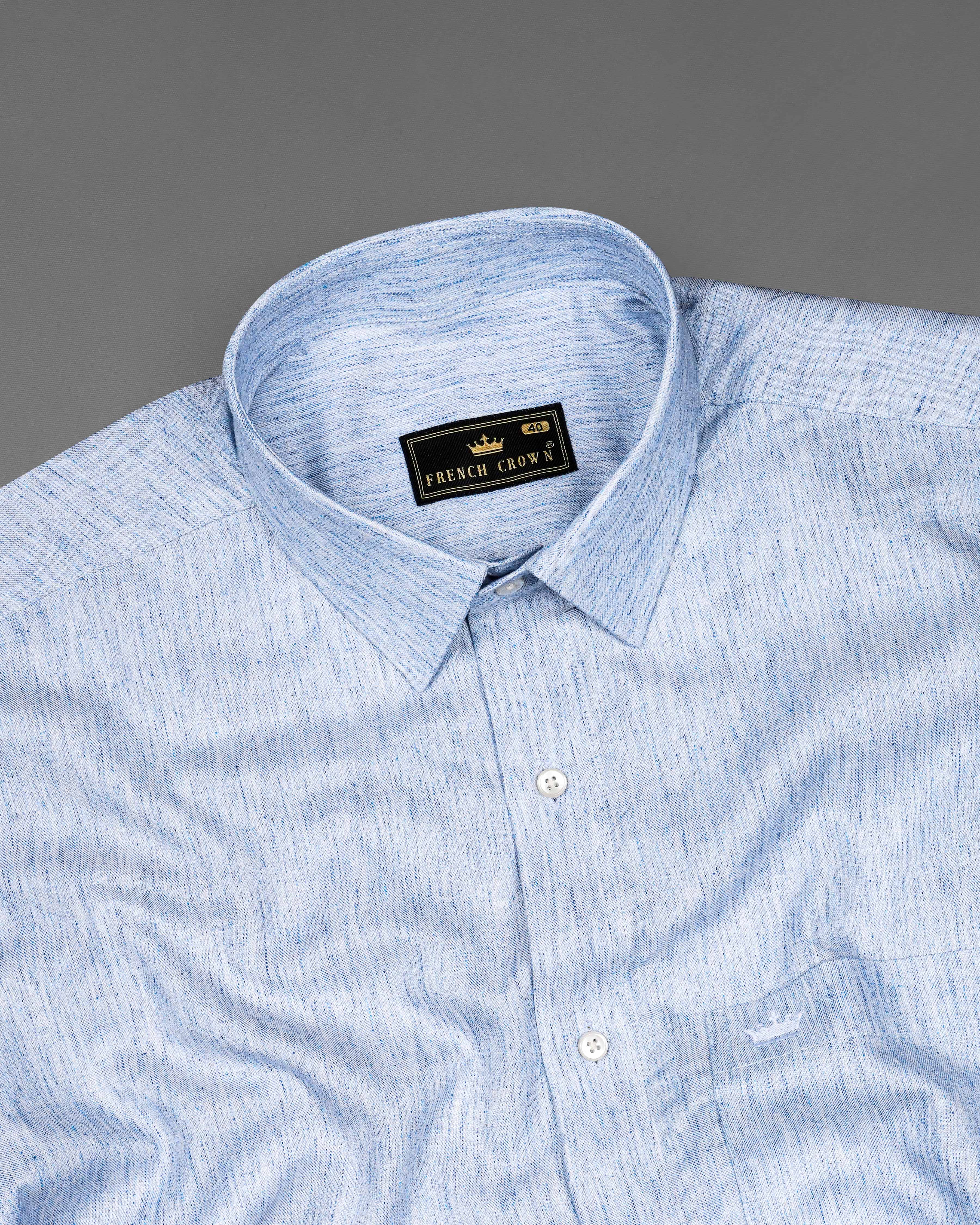 Tropical Blue Chambray Textured Premium Cotton Shirt 8321 -38,8321 -H-38,8321 -39,8321 -H-39,8321 -40,8321 -H-40,8321 -42,8321 -H-42,8321 -44,8321 -H-44,8321 -46,8321 -H-46,8321 -48,8321 -H-48,8321 -50,8321 -H-50,8321 -52,8321 -H-52