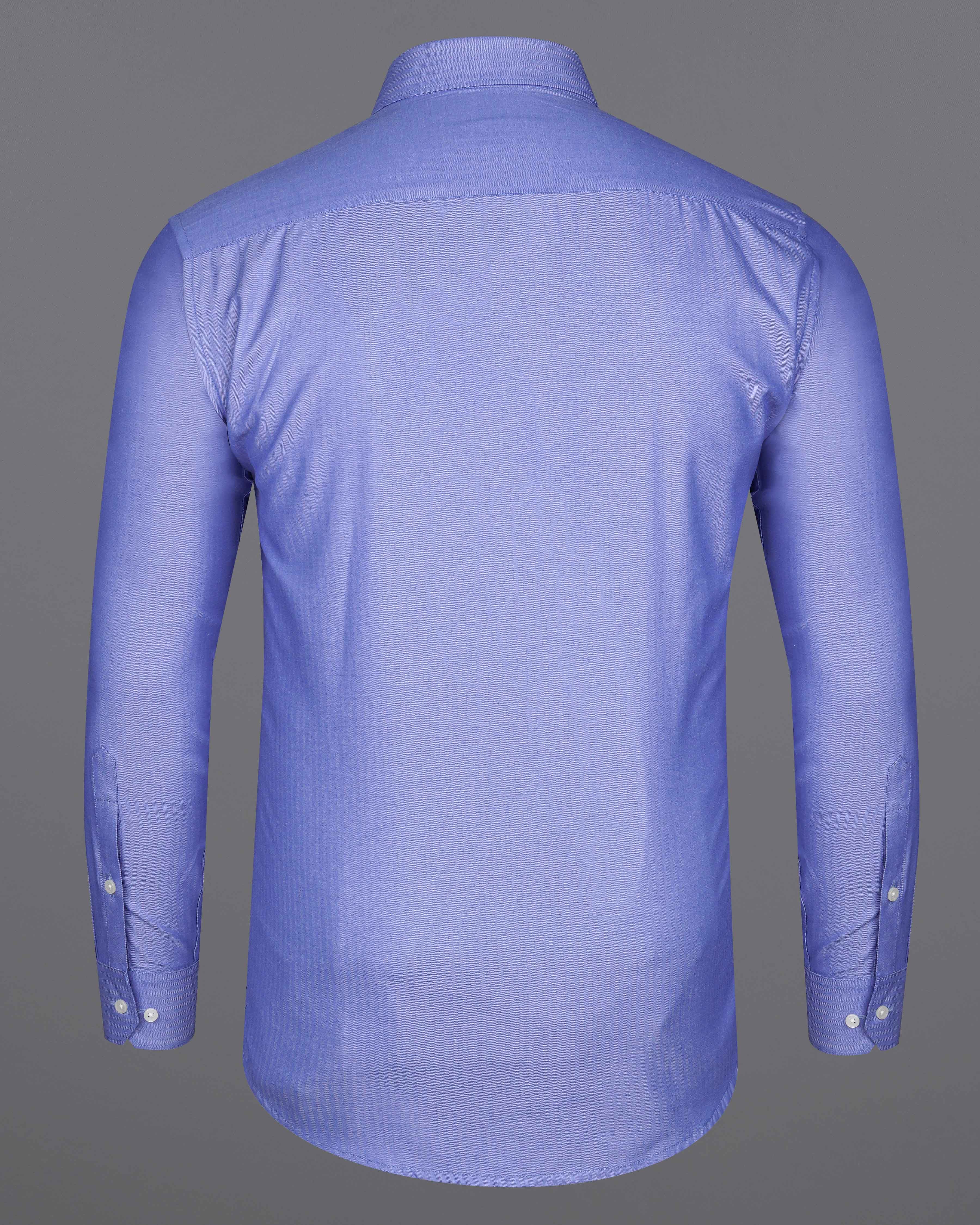 Periwinkle Blue Herringbone Premium Cotton Shirt 8363-CP-38, 8363-CP-H-38, 8363-CP-39, 8363-CP-H-39, 8363-CP-40, 8363-CP-H-40, 8363-CP-42, 8363-CP-H-42, 8363-CP-44, 8363-CP-H-44, 8363-CP-46, 8363-CP-H-46, 8363-CP-48, 8363-CP-H-48, 8363-CP-50, 8363-CP-H-50, 8363-CP-52, 8363-CP-H-52