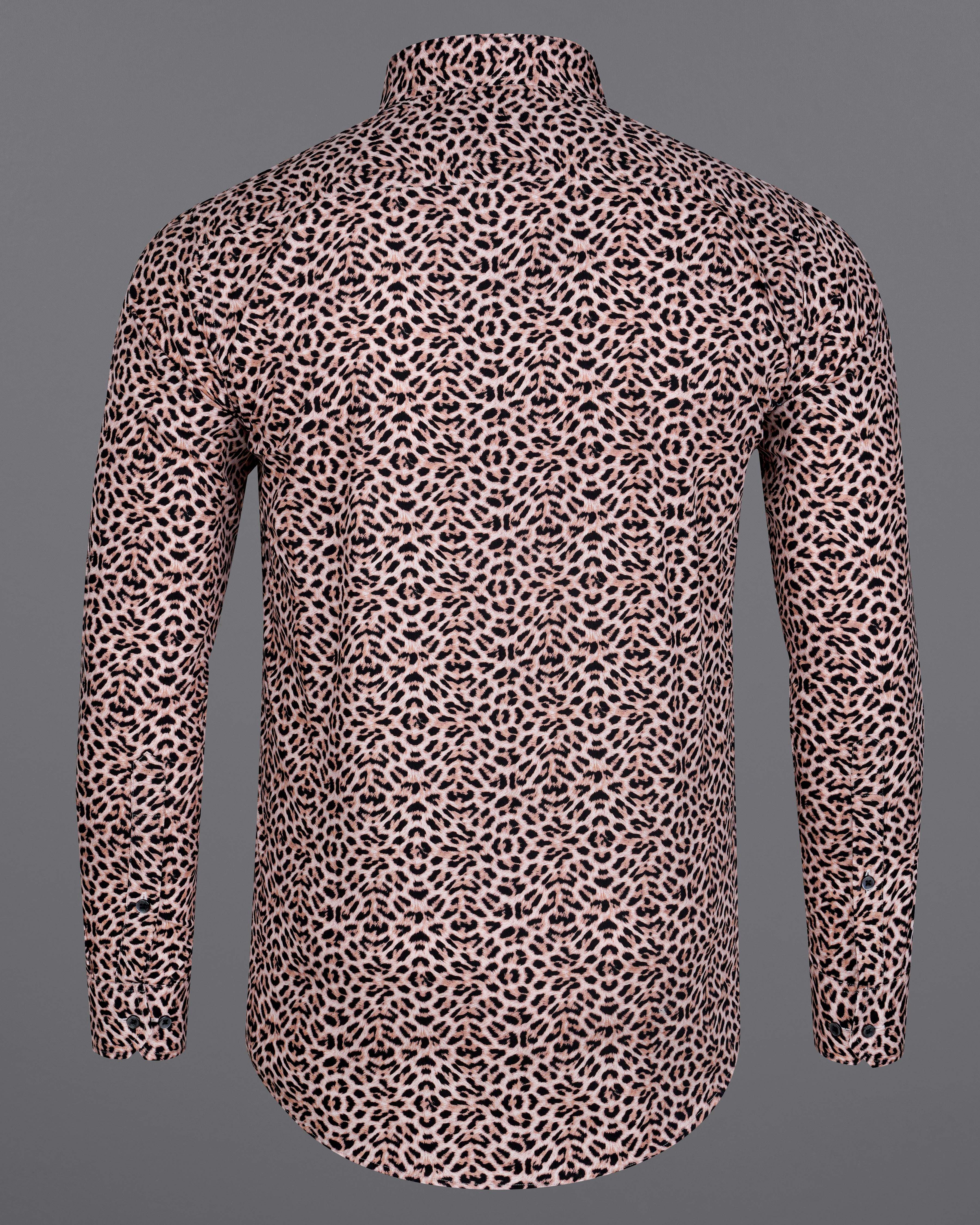 Oyster Pink Leopard Printed Premium Cotton Shirt 8381-BLK-38, 8381-BLK-H-38, 8381-BLK-39,8381-BLK-H-39, 8381-BLK-40, 8381-BLK-H-40, 8381-BLK-42, 8381-BLK-H-42, 8381-BLK-44, 8381-BLK-H-44, 8381-BLK-46, 8381-BLK-H-46, 8381-BLK-48, 8381-BLK-H-48, 8381-BLK-50, 8381-BLK-H-50, 8381-BLK-52, 8381-BLK-H-52