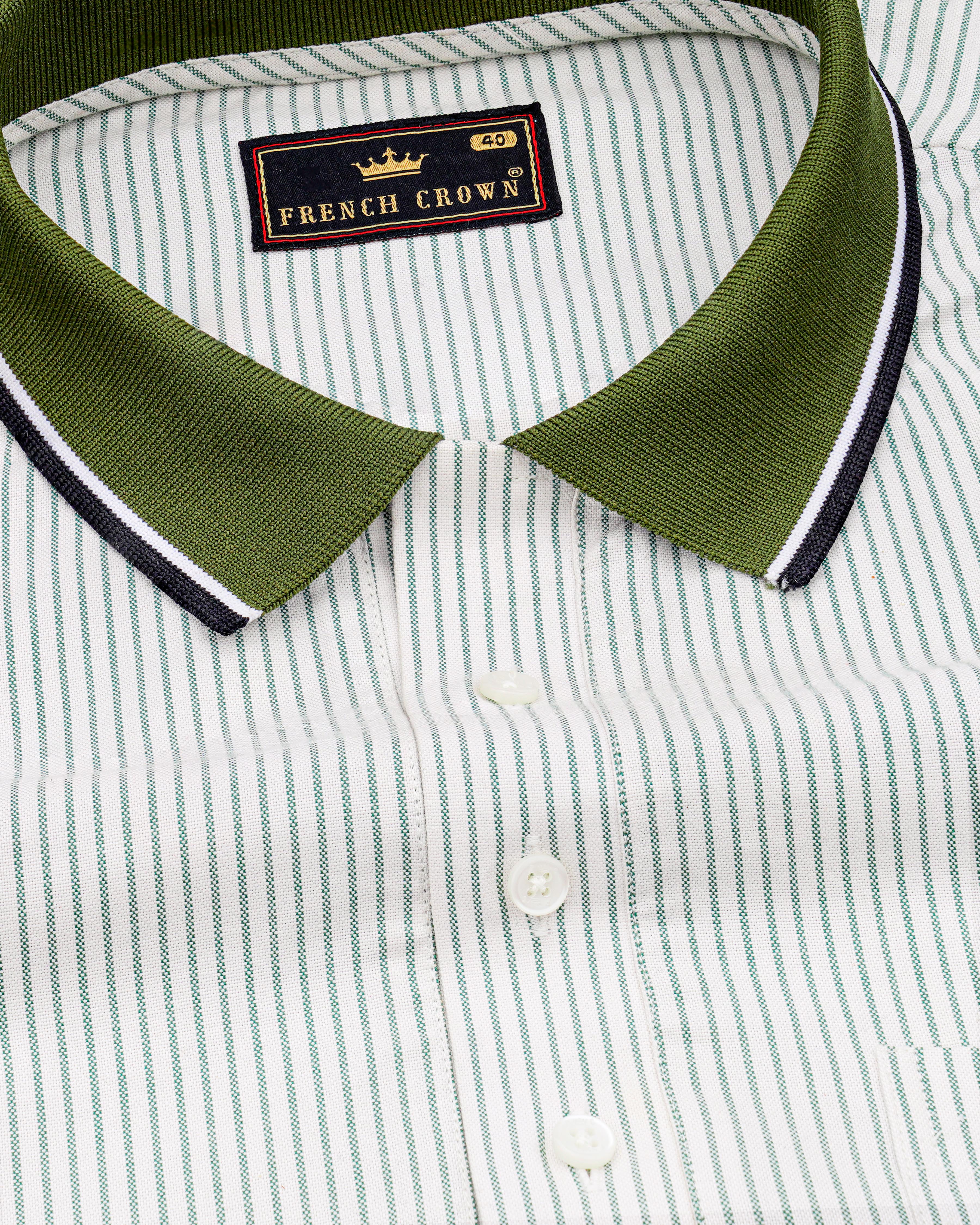 Bright White with Lunar Green Striped Royal Oxford Designer Polo Shirt 8475-PC-TS-38,8475-PC-TS-H-38,8475-PC-TS-39,8475-PC-TS-H-39,8475-PC-TS-40,8475-PC-TS-H-40,8475-PC-TS-42,8475-PC-TS-H-42,8475-PC-TS-44,8475-PC-TS-H-44,8475-PC-TS-46,8475-PC-TS-H-46,8475-PC-TS-48,8475-PC-TS-H-48,8475-PC-TS-50,8475-PC-TS-H-50,8475-PC-TS-52,8475-PC-TS-H-52