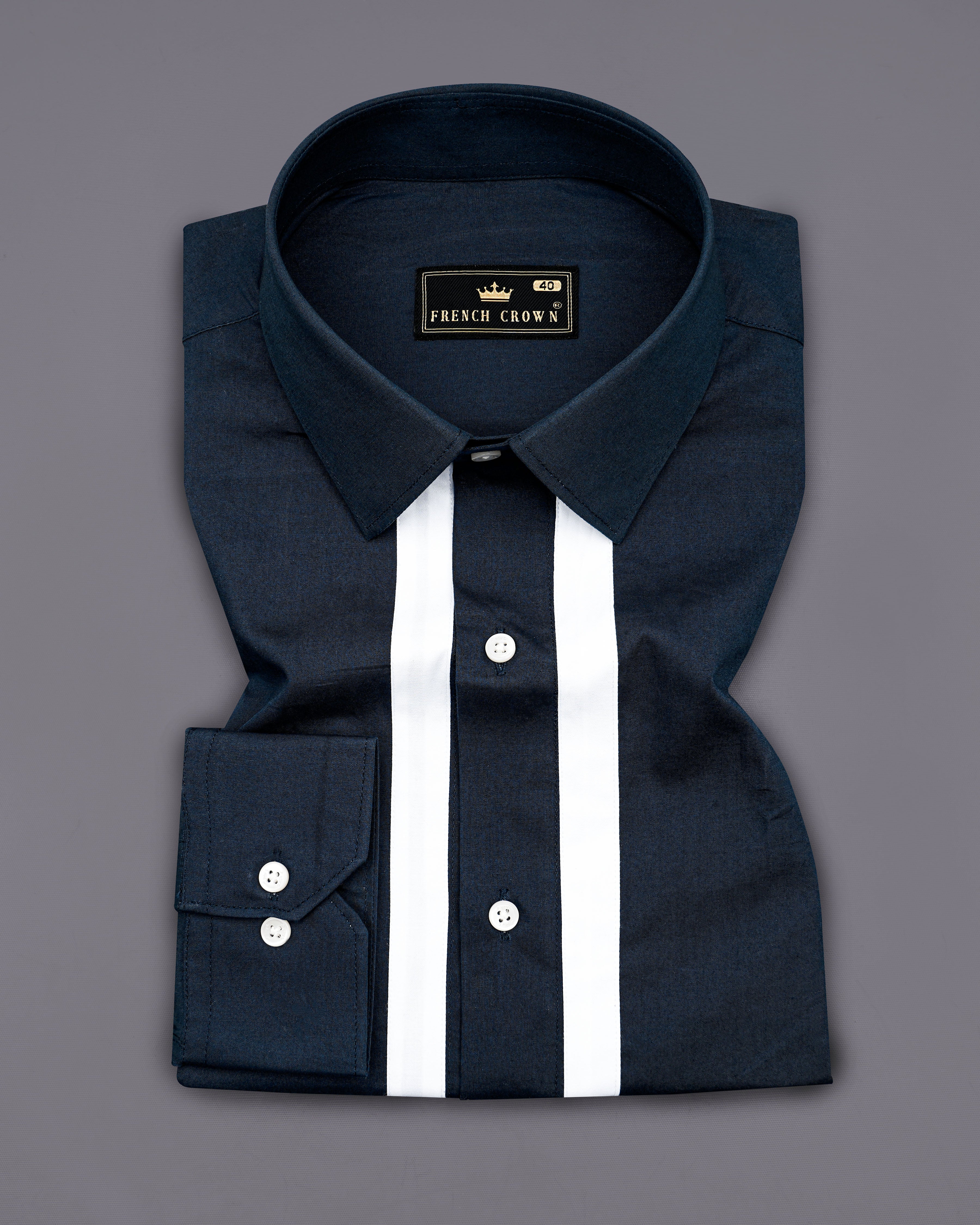 Tangaroa Navy Blue with White Patches Premium Cotton Designer Shirt 8479-P228-38,8479-P228-H-38,8479-P228-389,8479-P228-389,8479-P228-40,8479-P228-H-40,8479-P228-402,8479-P228-402,8479-P228-404,8479-P228-404,8479-P228-406,8479-P228-406,8479-P228-408,8479-P228-408,8479-P228-50,8479-P228-H-50,8479-P228-502,8479-P228-502