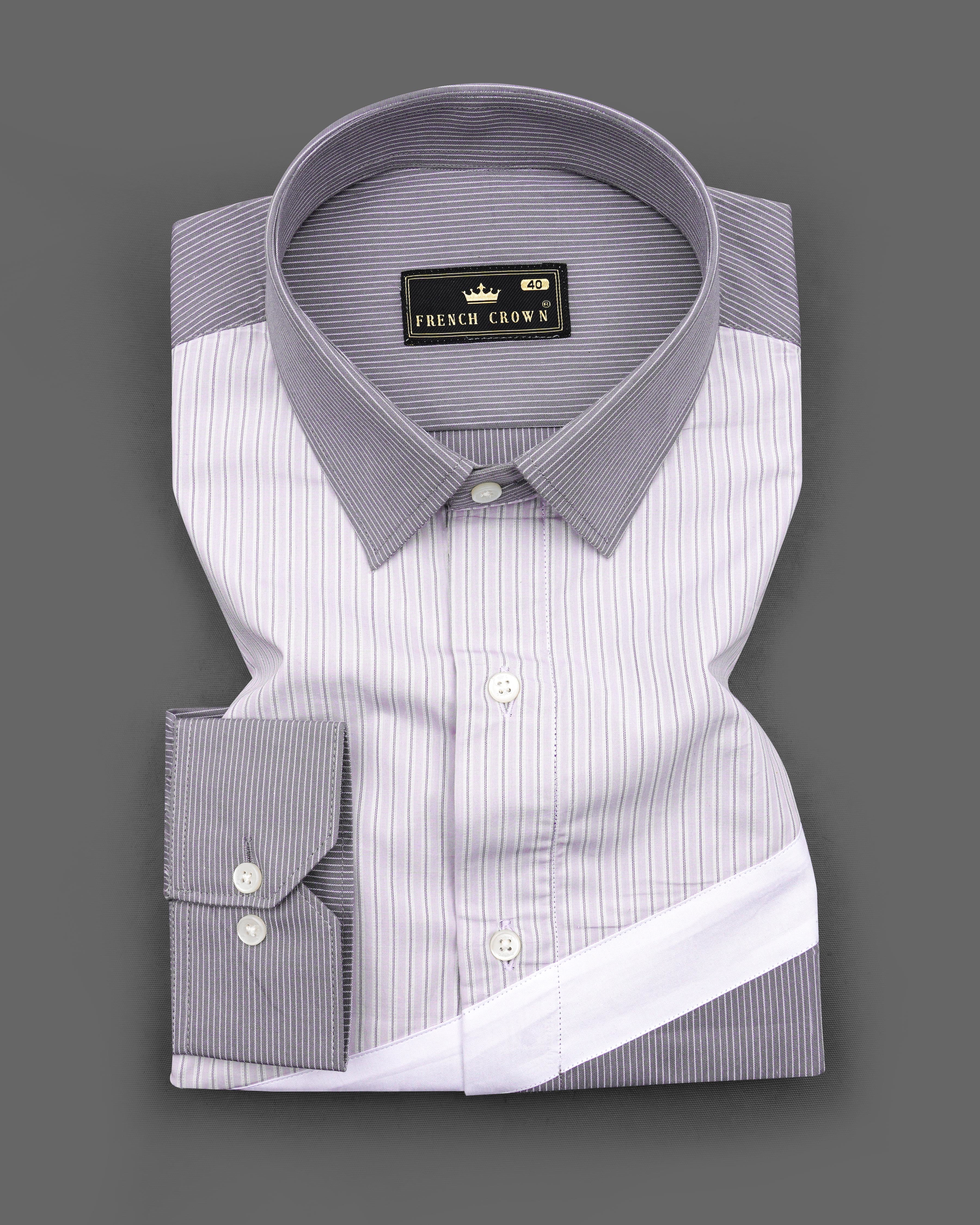 Martini Grey and White Pinstriped Premium Cotton Designer Shirt 8483-P250-38,8483-P250-H-38,8483-P250-389,8483-P250-389,8483-P250-40,8483-P250-H-40,8483-P250-402,8483-P250-402,8483-P250-404,8483-P250-404,8483-P250-406,8483-P250-406,8483-P250-408,8483-P250-408,8483-P250-50,8483-P250-H-50,8483-P250-502,8483-P250-502