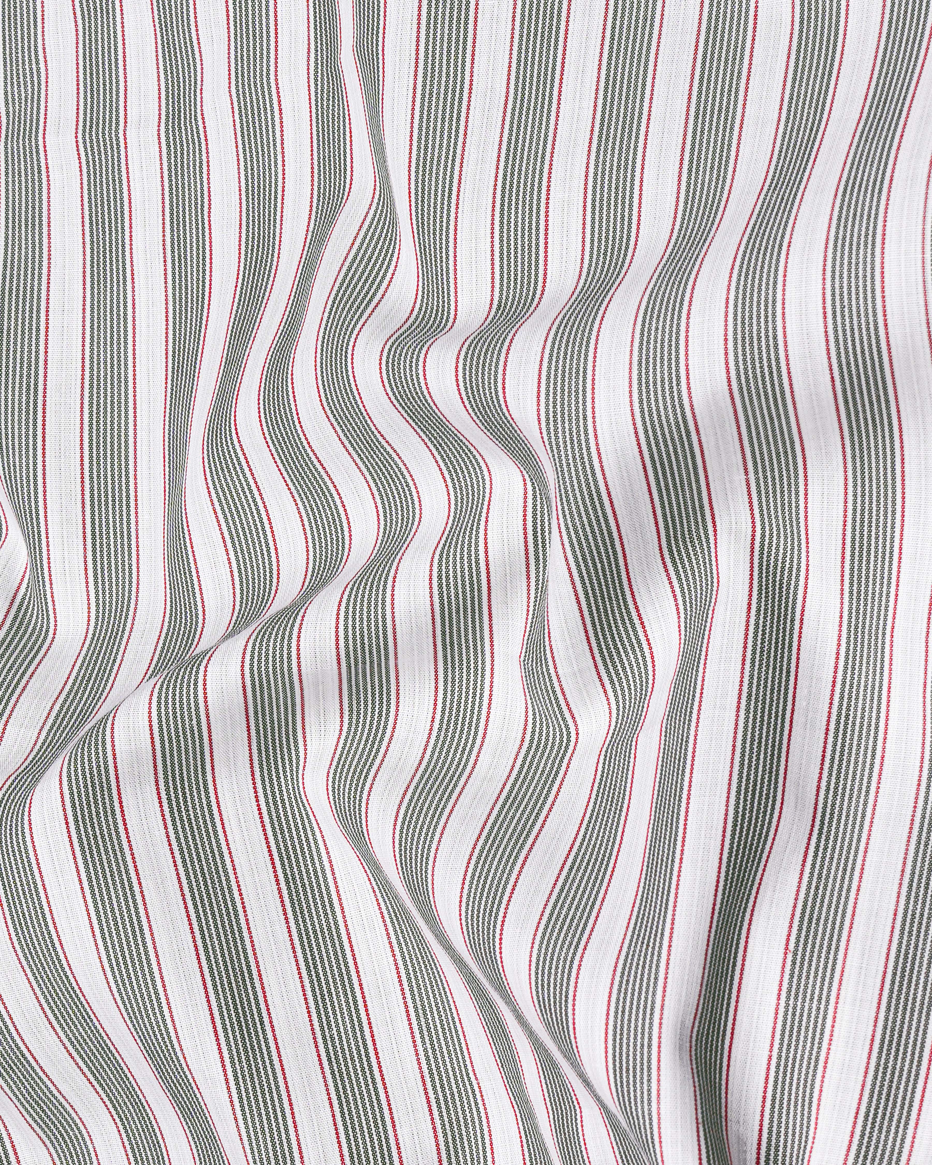 Bright White with Mallard Green and Monza Red Striped Premium Cotton Shirt 8493-38,8493-H-38,8493-39,8493-H-39,8493-40,8493-H-40,8493-42,8493-H-42,8493-44,8493-H-44,8493-46,8493-H-46,8493-48,8493-H-48,8493-50,8493-H-50,8493-52,8493-H-52