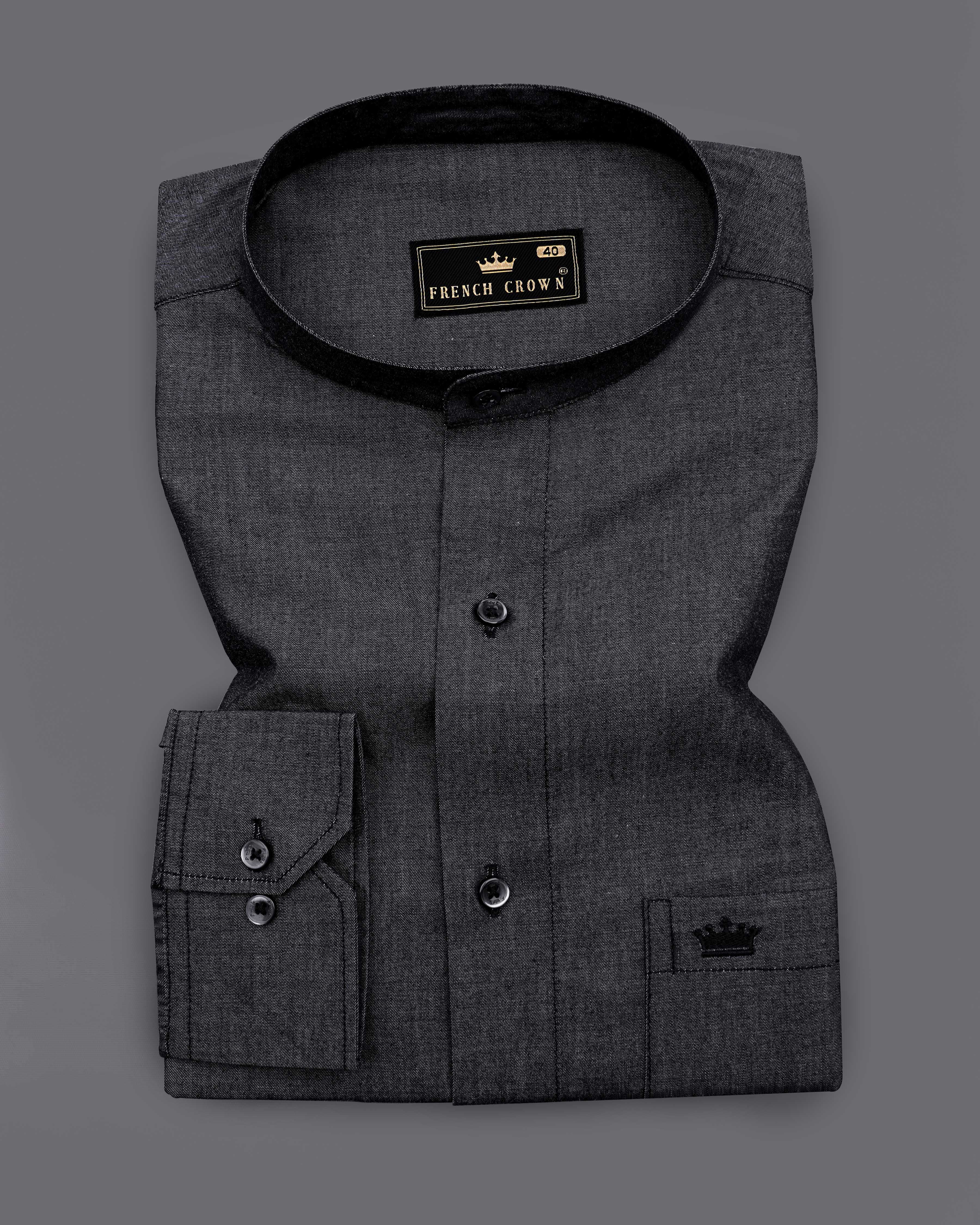 Jade Black Chambray Premium Cotton Shirt 8511-M-BLK-38,8511-M-BLK-H-38,8511-M-BLK-39,8511-M-BLK-H-39,8511-M-BLK-40,8511-M-BLK-H-40,8511-M-BLK-42,8511-M-BLK-H-42,8511-M-BLK-44,8511-M-BLK-H-44,8511-M-BLK-46,8511-M-BLK-H-46,8511-M-BLK-48,8511-M-BLK-H-48,8511-M-BLK-50,8511-M-BLK-H-50,8511-M-BLK-52,8511-M-BLK-H-52