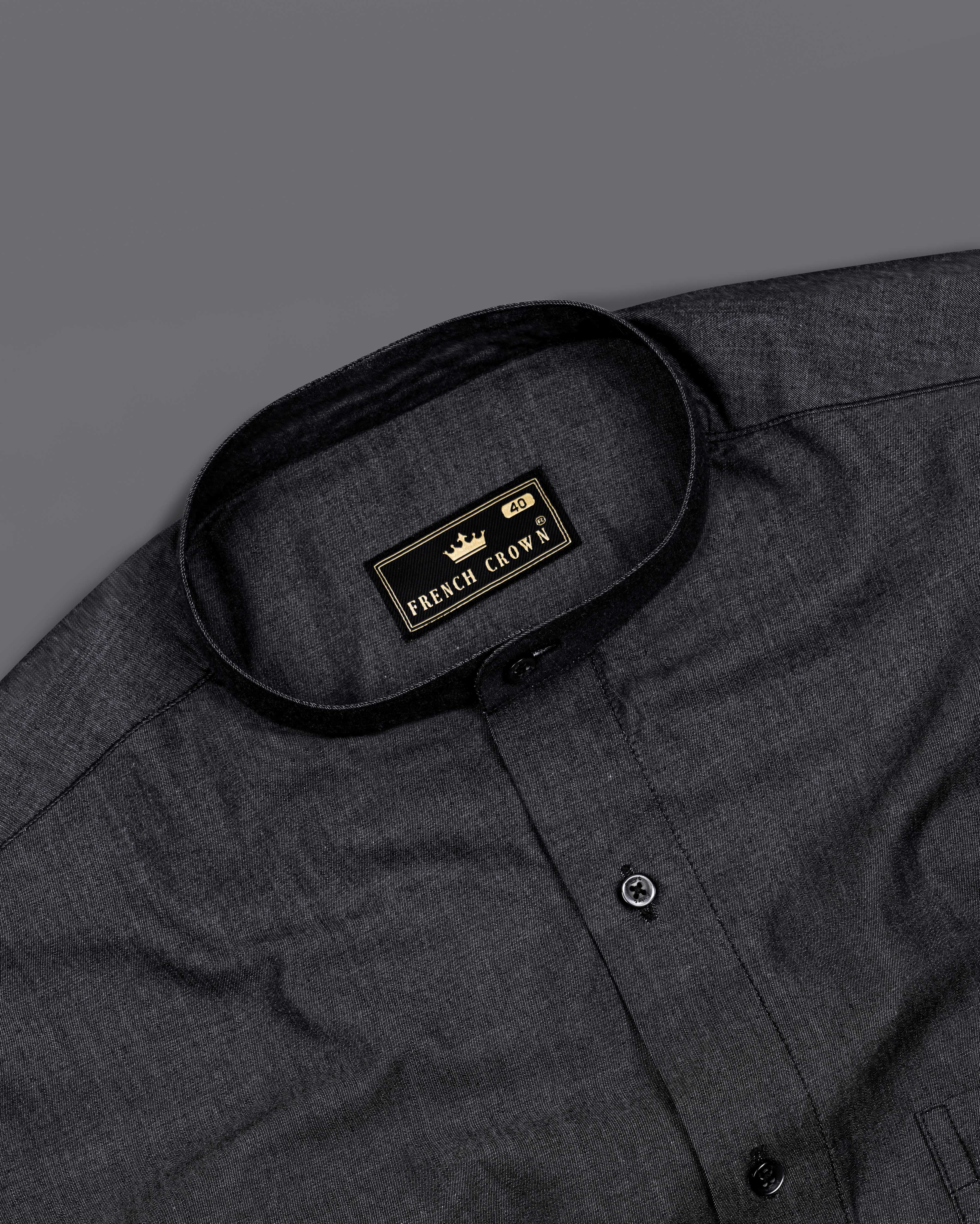 Jade Black Chambray Premium Cotton Shirt 8511-M-BLK-38,8511-M-BLK-H-38,8511-M-BLK-39,8511-M-BLK-H-39,8511-M-BLK-40,8511-M-BLK-H-40,8511-M-BLK-42,8511-M-BLK-H-42,8511-M-BLK-44,8511-M-BLK-H-44,8511-M-BLK-46,8511-M-BLK-H-46,8511-M-BLK-48,8511-M-BLK-H-48,8511-M-BLK-50,8511-M-BLK-H-50,8511-M-BLK-52,8511-M-BLK-H-52