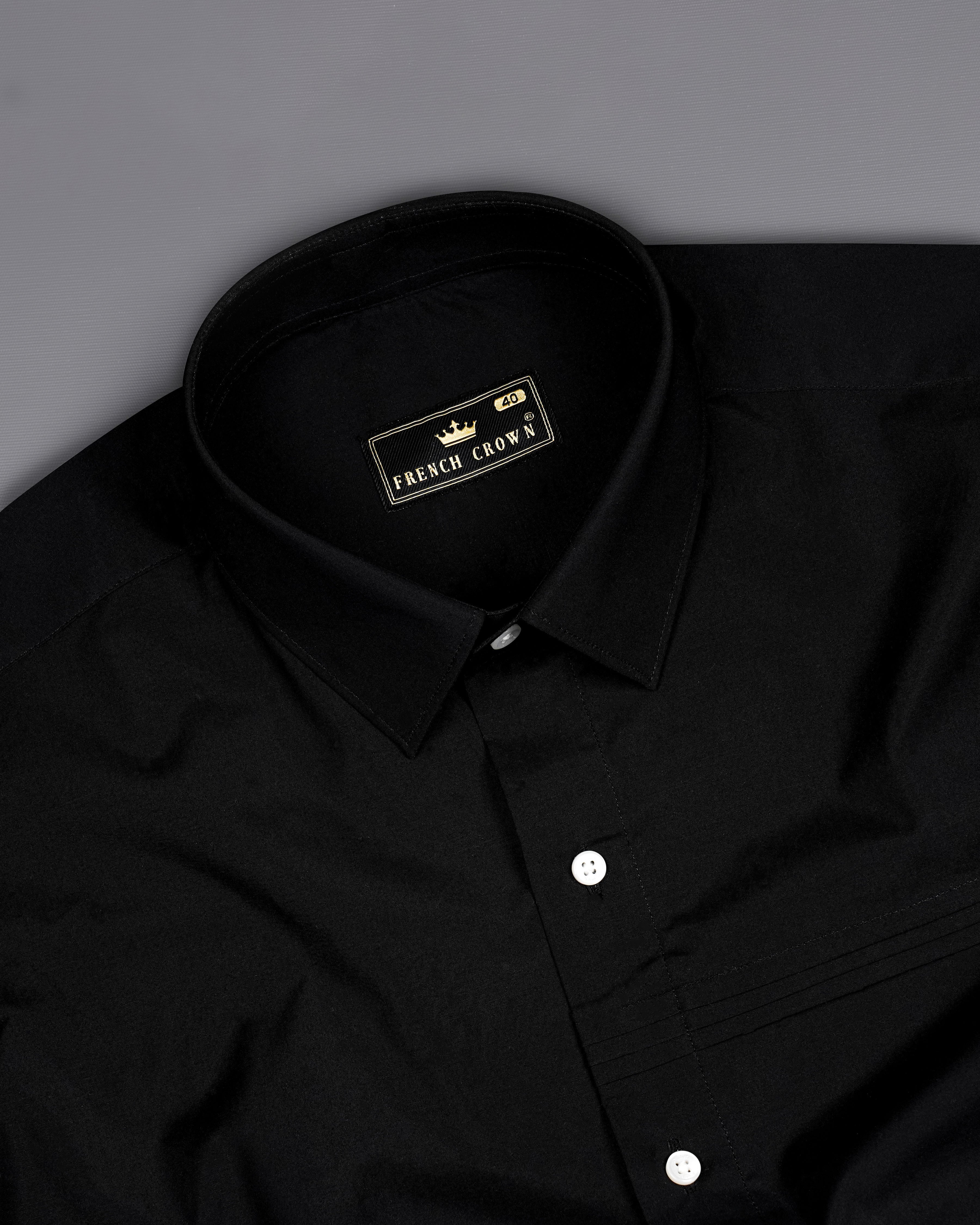 Jade Black Premium Cotton Shirt 8532-P47-38, 8532-P47-H-38, 8532-P47-39, 8532-P47-H-39, 8532-P47-40, 8532-P47-H-40, 8532-P47-42, 8532-P47-H-42, 8532-P47-44, 8532-P47-H-44, 8532-P47-46, 8532-P47-H-46, 8532-P47-48, 8532-P47-H-48, 8532-P47-50, 8532-P47-H-50, 8532-P47-52, 8532-P47-H-52