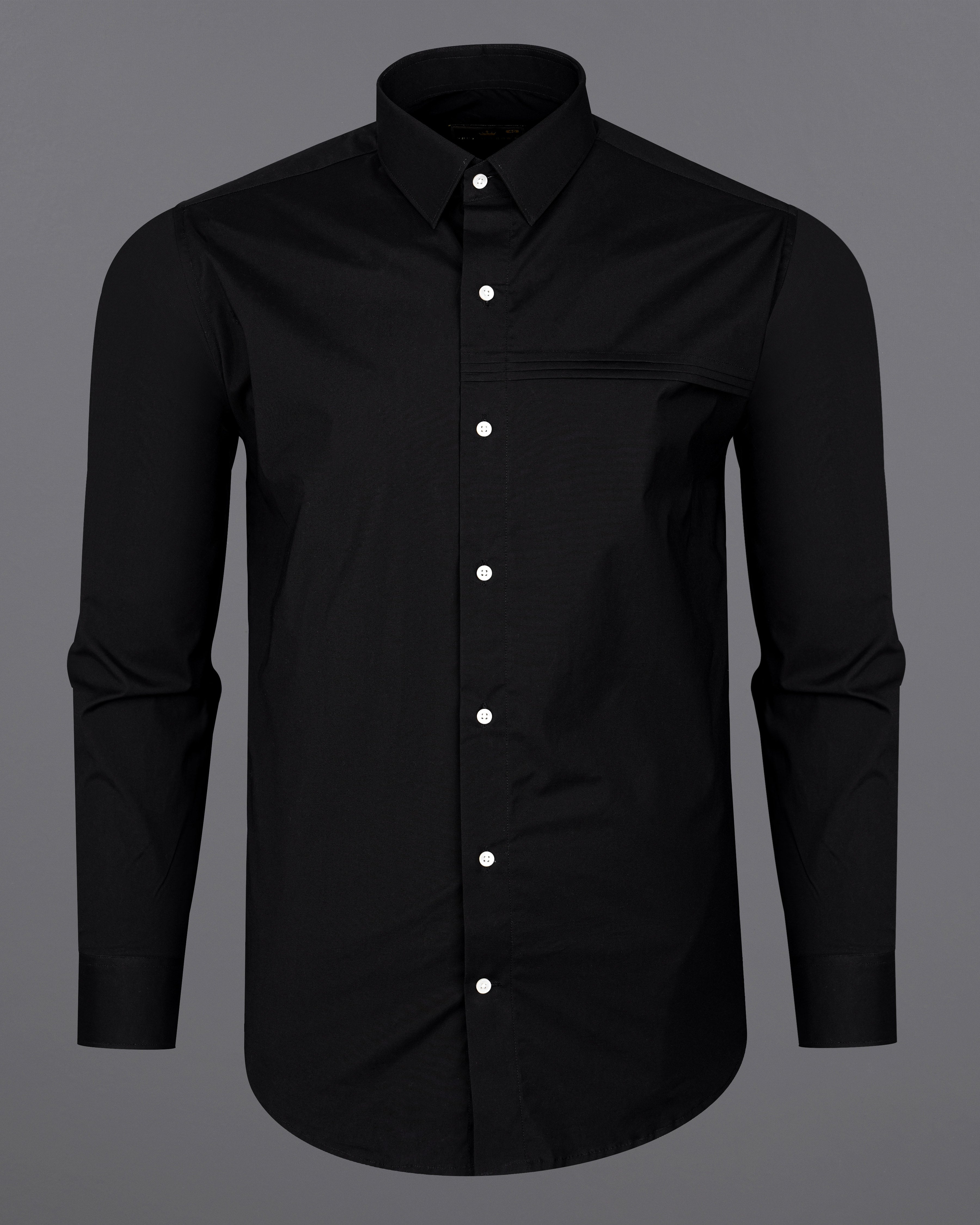 Jade Black Premium Cotton Shirt 8532-P47-38, 8532-P47-H-38, 8532-P47-39, 8532-P47-H-39, 8532-P47-40, 8532-P47-H-40, 8532-P47-42, 8532-P47-H-42, 8532-P47-44, 8532-P47-H-44, 8532-P47-46, 8532-P47-H-46, 8532-P47-48, 8532-P47-H-48, 8532-P47-50, 8532-P47-H-50, 8532-P47-52, 8532-P47-H-52