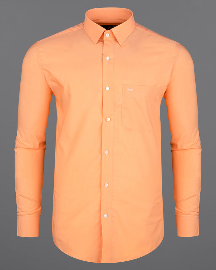TACAO ORANGE PREMIUM COTTON SHIRT