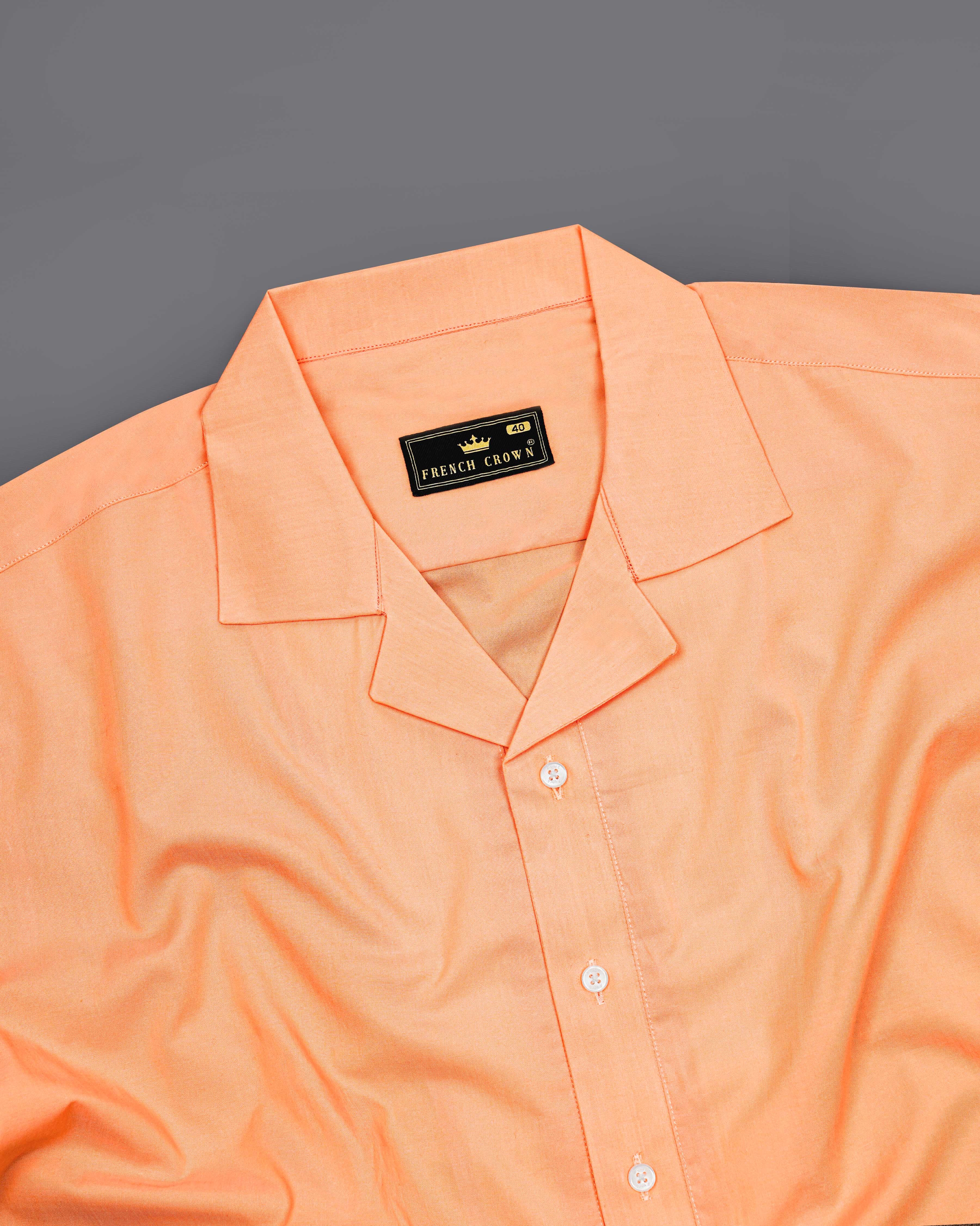 Tacao Orange Premium Cotton Designer Shirt  8549-CC-P299-38,8549-CC-P299-H-38,8549-CC-P299-39,8549-CC-P299-H-39,8549-CC-P299-40,8549-CC-P299-H-40,8549-CC-P299-42,8549-CC-P299-H-42,8549-CC-P299-44,8549-CC-P299-H-44,8549-CC-P299-46,8549-CC-P299-H-46,8549-CC-P299-48,8549-CC-P299-H-48,8549-CC-P299-50,8549-CC-P299-H-50,8549-CC-P299-52,8549-CC-P299-H-52