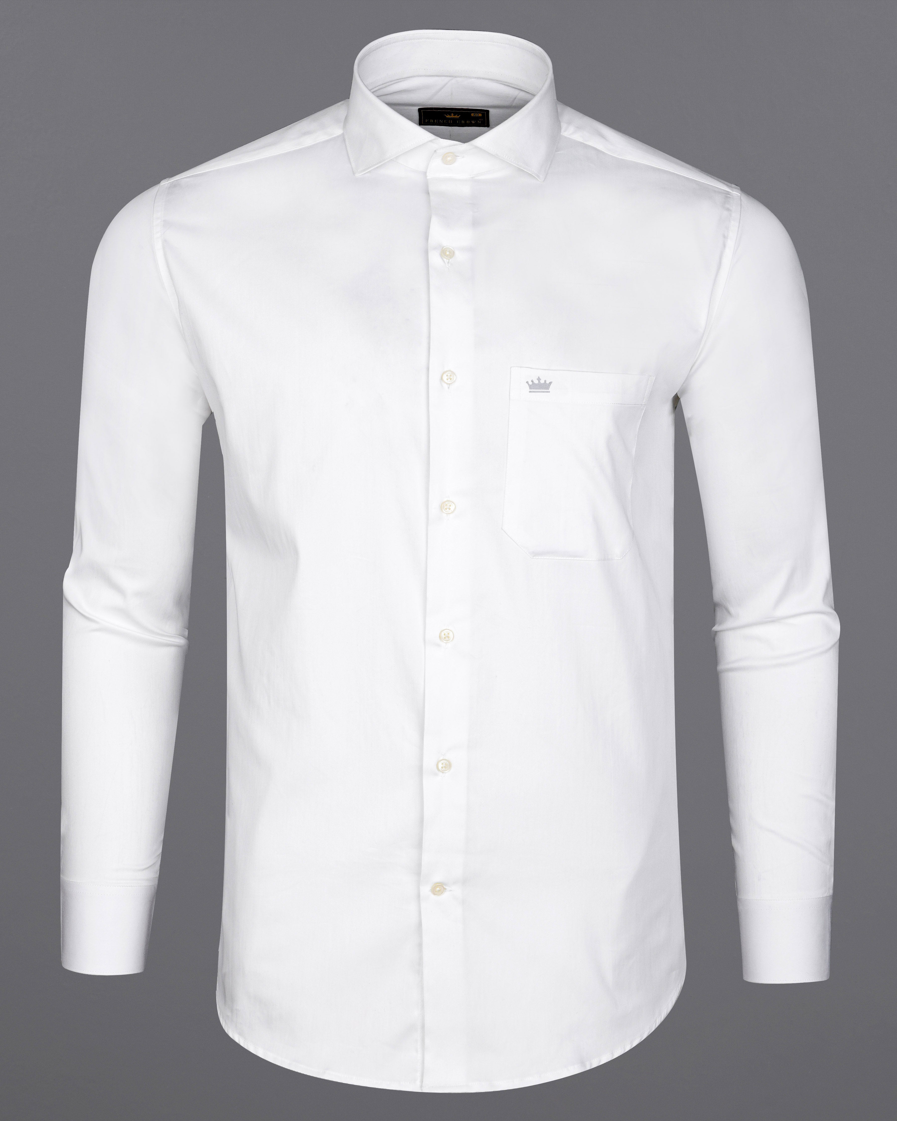 Bright White Super Soft Premium Cotton Stretchable Shirt  8565-CA-38,8565-CA-H-38,8565-CA-39,8565-CA-H-39,8565-CA-40,8565-CA-H-40,8565-CA-42,8565-CA-H-42,8565-CA-44,8565-CA-H-44,8565-CA-46,8565-CA-H-46,8565-CA-48,8565-CA-H-48,8565-CA-50,8565-CA-H-50,8565-CA-52,8565-CA-H-52