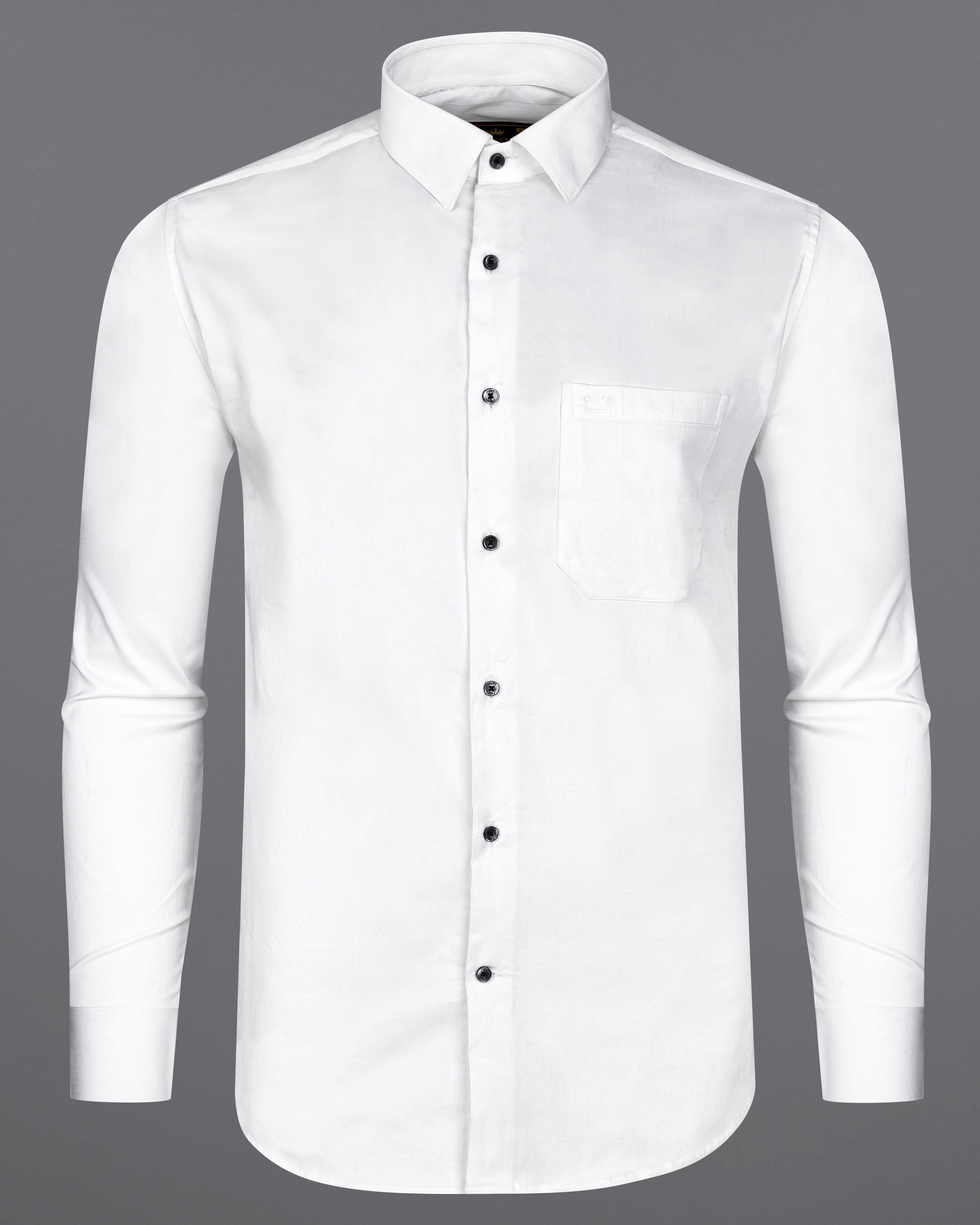 Bright White Super Soft Premium Cotton Stretchable Shirt  8569-BLK-38,8569-BLK-H-38,8569-BLK-39,8569-BLK-H-39,8569-BLK-40,8569-BLK-H-40,8569-BLK-42,8569-BLK-H-42,8569-BLK-44,8569-BLK-H-44,8569-BLK-46,8569-BLK-H-46,8569-BLK-48,8569-BLK-H-48,8569-BLK-50,8569-BLK-H-50,8569-BLK-52,8569-BLK-H-52