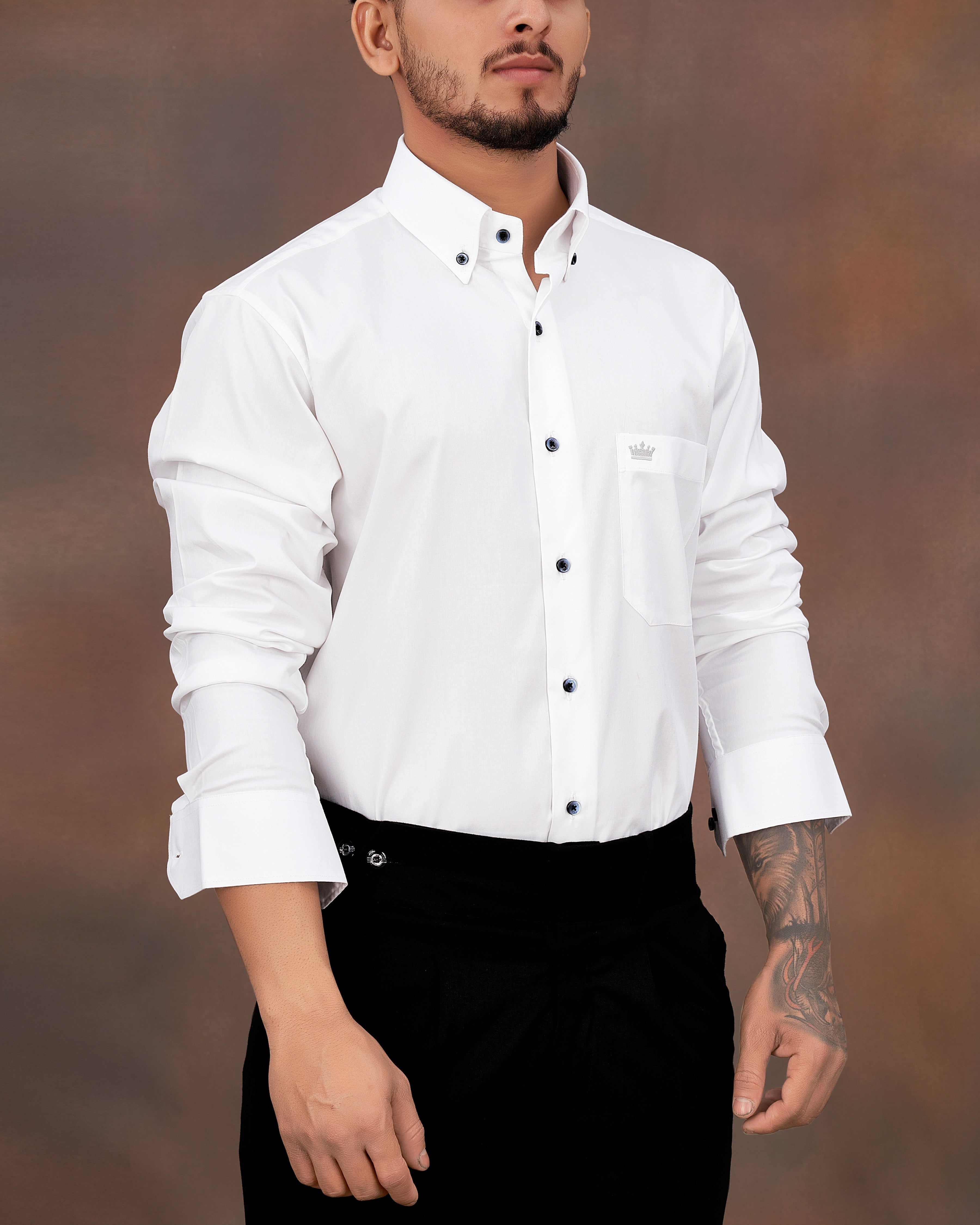 Bright White Royal Oxford Shirt 8575-BD-BLK-38, 8575-BD-BLK-H-38, 8575-BD-BLK-39, 8575-BD-BLK-H-39, 8575-BD-BLK-40, 8575-BD-BLK-H-40, 8575-BD-BLK-42, 8575-BD-BLK-H-42, 8575-BD-BLK-44, 8575-BD-BLK-H-44, 8575-BD-BLK-46, 8575-BD-BLK-H-46, 8575-BD-BLK-48, 8575-BD-BLK-H-48, 8575-BD-BLK-50, 8575-BD-BLK-H-50, 8575-BD-BLK-52, 8575-BD-BLK-H-52