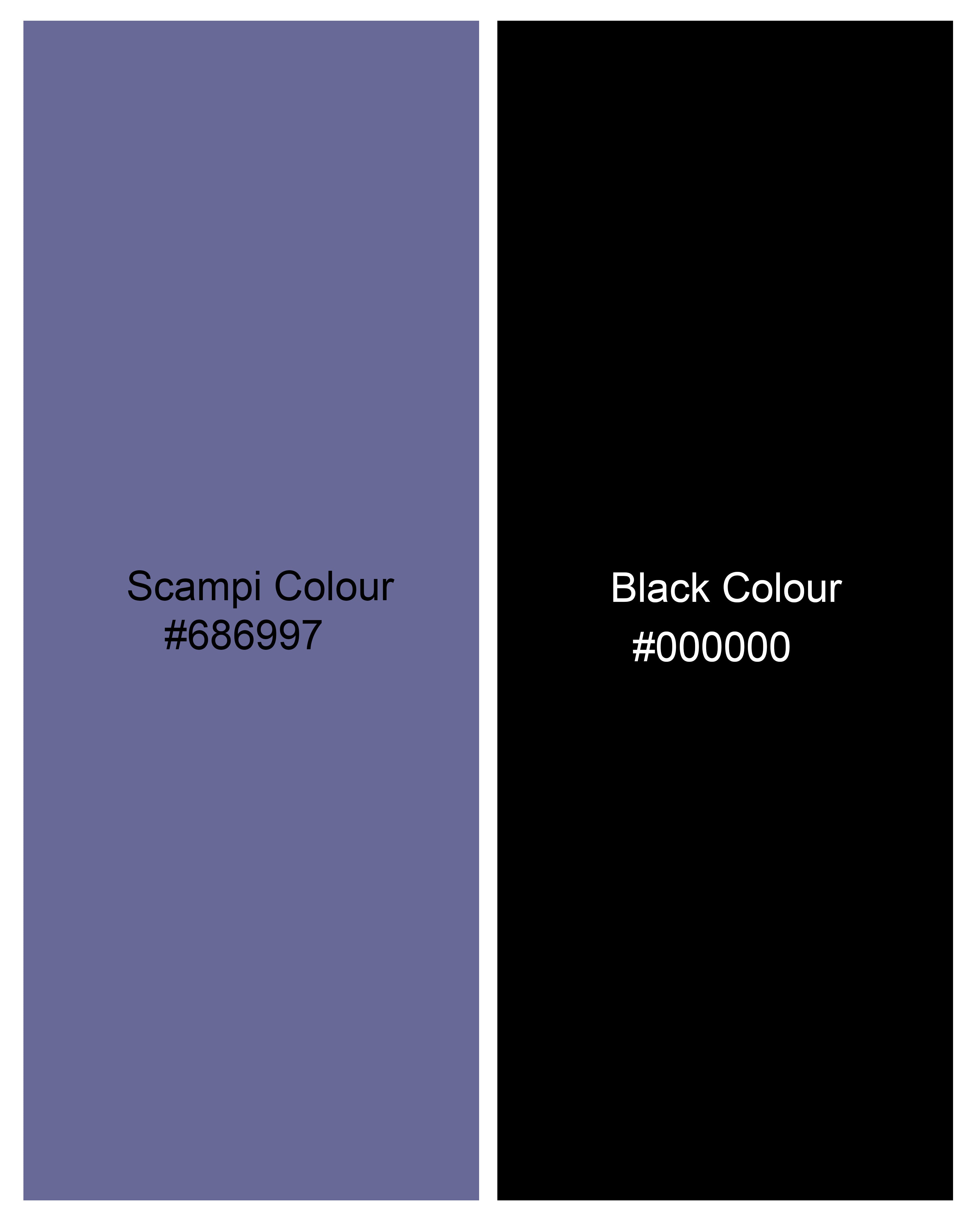 Scampi Blue with Jade Black Super Soft Premium Cotton Commando Shirt  8647-38,8647-H-38,8647-39,8647-H-39,8647-40,8647-H-40,8647-42,8647-H-42,8647-44,8647-H-44,8647-46,8647-H-46,8647-48,8647-H-48,8647-50,8647-H-50,8647-52,8647-H-52