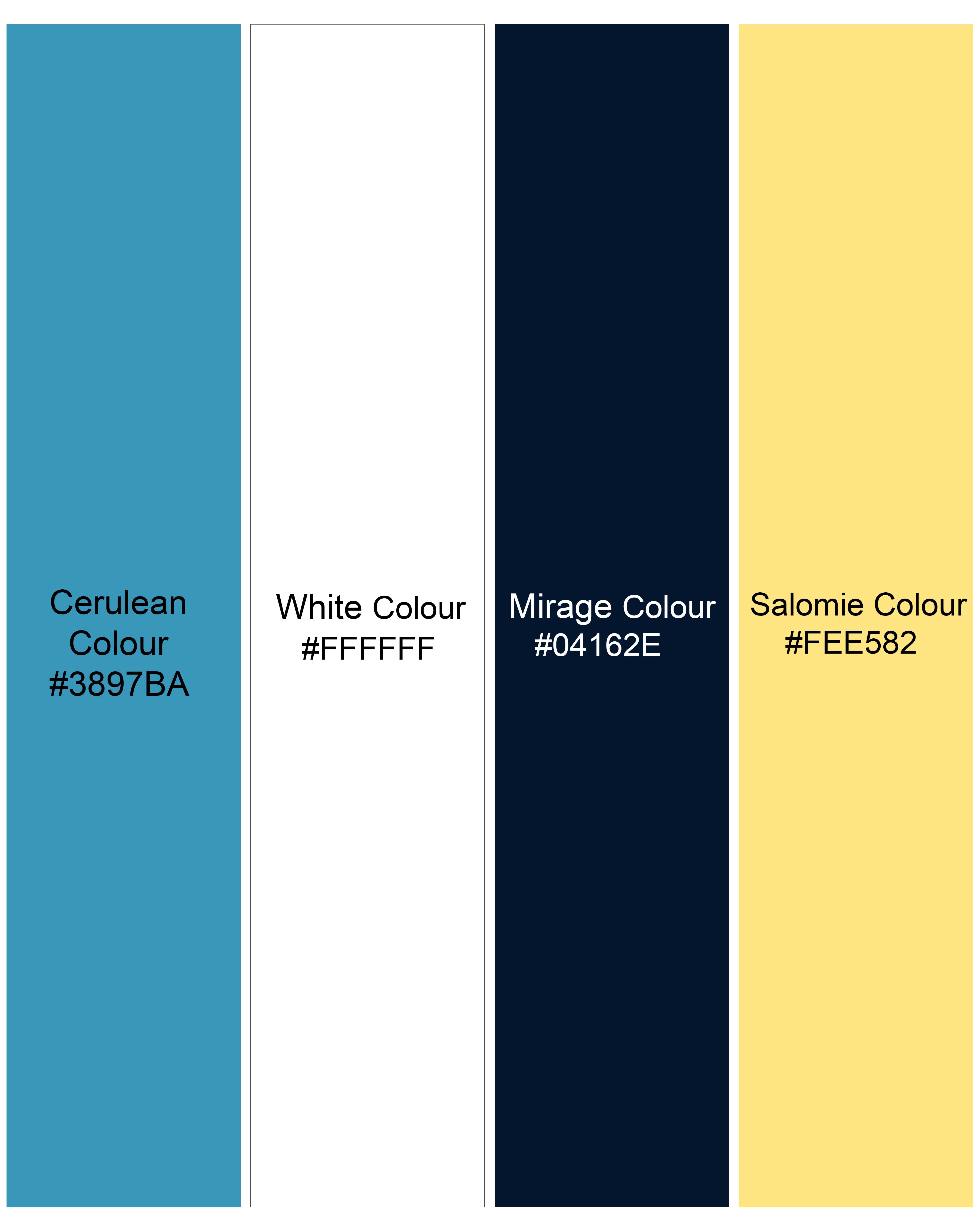 Cerulean Blue with White and Mirage Black Plaid Premium Cotton Designer Shirt  8732-P71-38,8732-P71-H-38,8732-P71-39,8732-P71-H-39,8732-P71-40,8732-P71-H-40,8732-P71-42,8732-P71-H-42,8732-P71-44,8732-P71-H-44,8732-P71-46,8732-P71-H-46,8732-P71-48,8732-P71-H-48,8732-P71-50,8732-P71-H-50,8732-P71-52,8732-P71-H-52