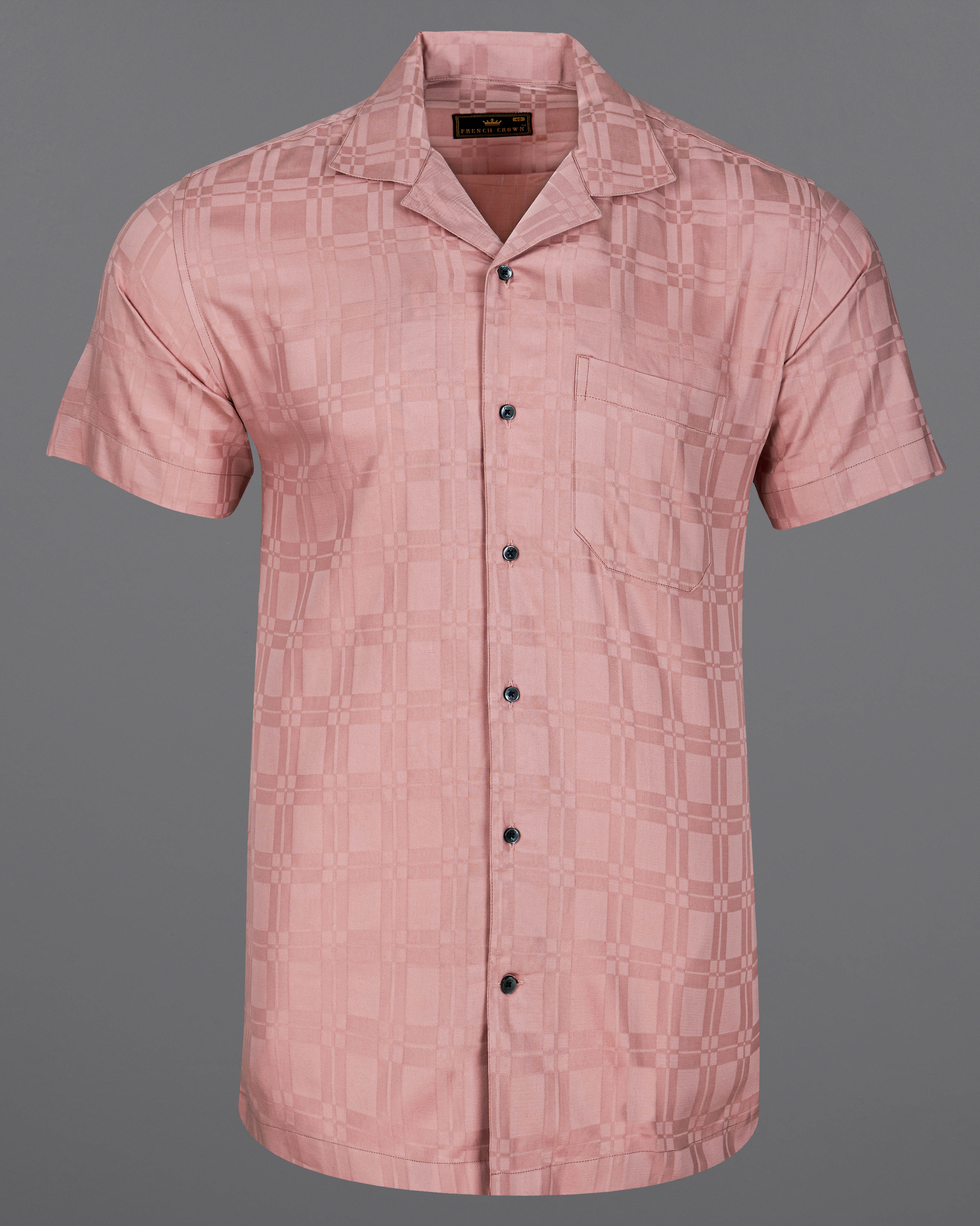 Oriental Pink Box Textured Dobby Premium Giza Cotton Shirt  8745-CC-BLK-38,8745-CC-BLK-H-38,8745-CC-BLK-39,8745-CC-BLK-H-39,8745-CC-BLK-40,8745-CC-BLK-H-40,8745-CC-BLK-42,8745-CC-BLK-H-42,8745-CC-BLK-44,8745-CC-BLK-H-44,8745-CC-BLK-46,8745-CC-BLK-H-46,8745-CC-BLK-48,8745-CC-BLK-H-48,8745-CC-BLK-50,8745-CC-BLK-H-50,8745-CC-BLK-52,8745-CC-BLK-H-52