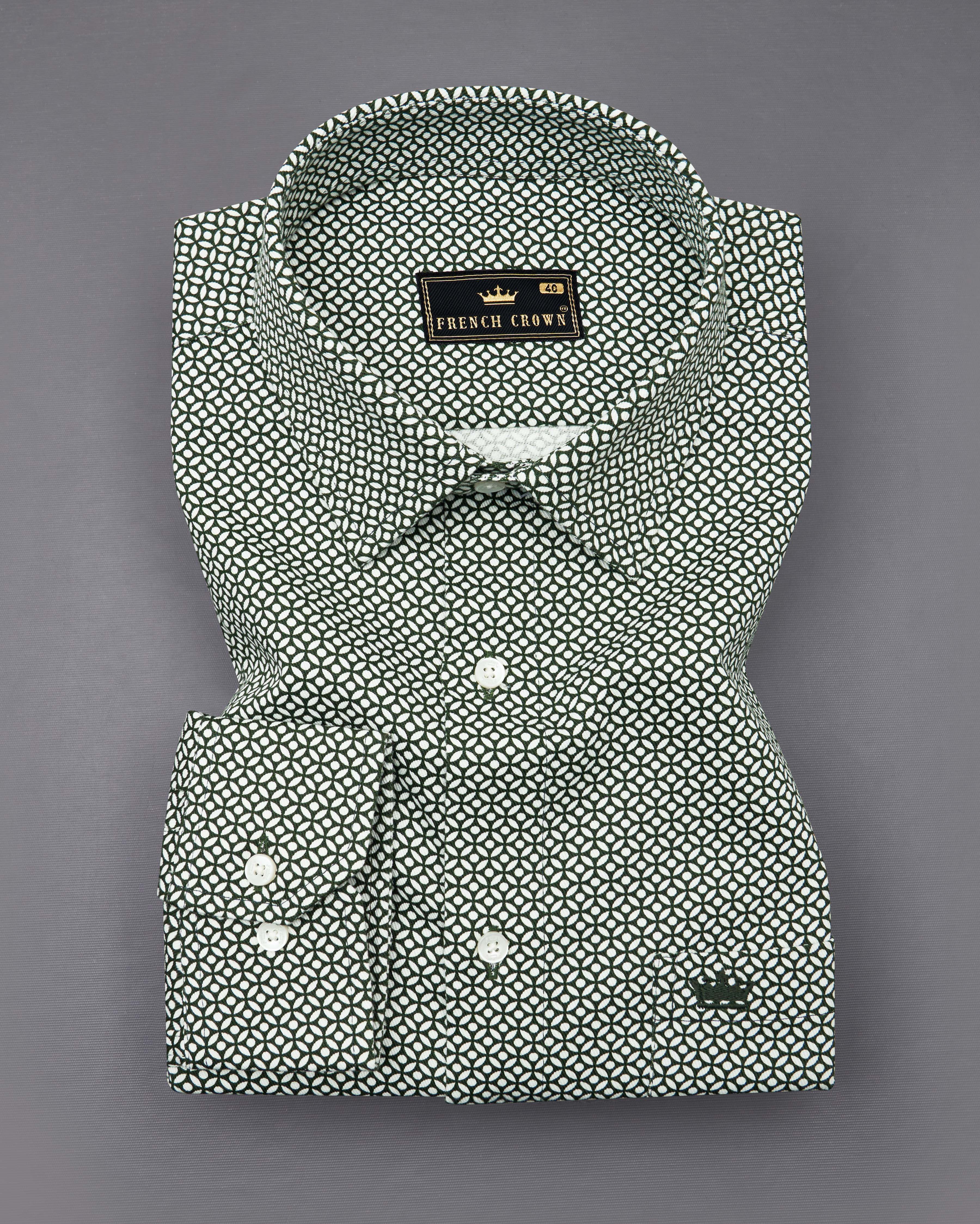 Timber Green and Harp White Heavyweight Royal Oxford Shirt  8776-38,8776-H-38,8776-39,8776-H-39,8776-40,8776-H-40,8776-42,8776-H-42,8776-44,8776-H-44,8776-46,8776-H-46,8776-48,8776-H-48,8776-50,8776-H-50,8776-52,8776-H-52